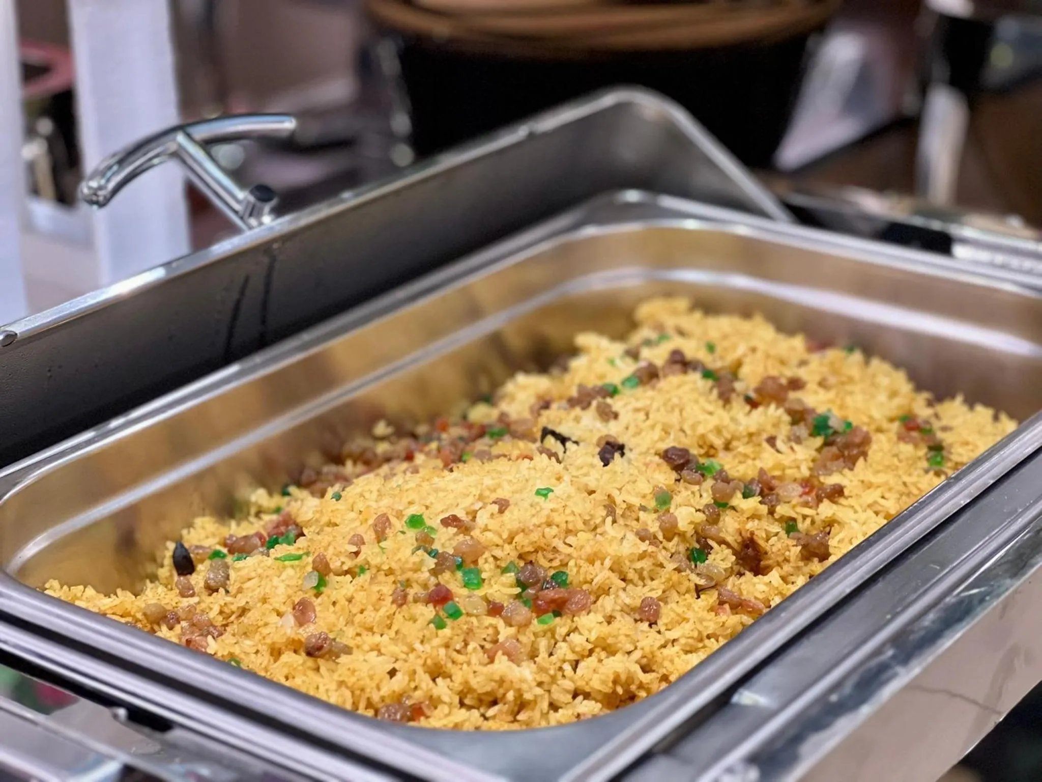 Buffet breakfast in Imperial Hotel Kuching