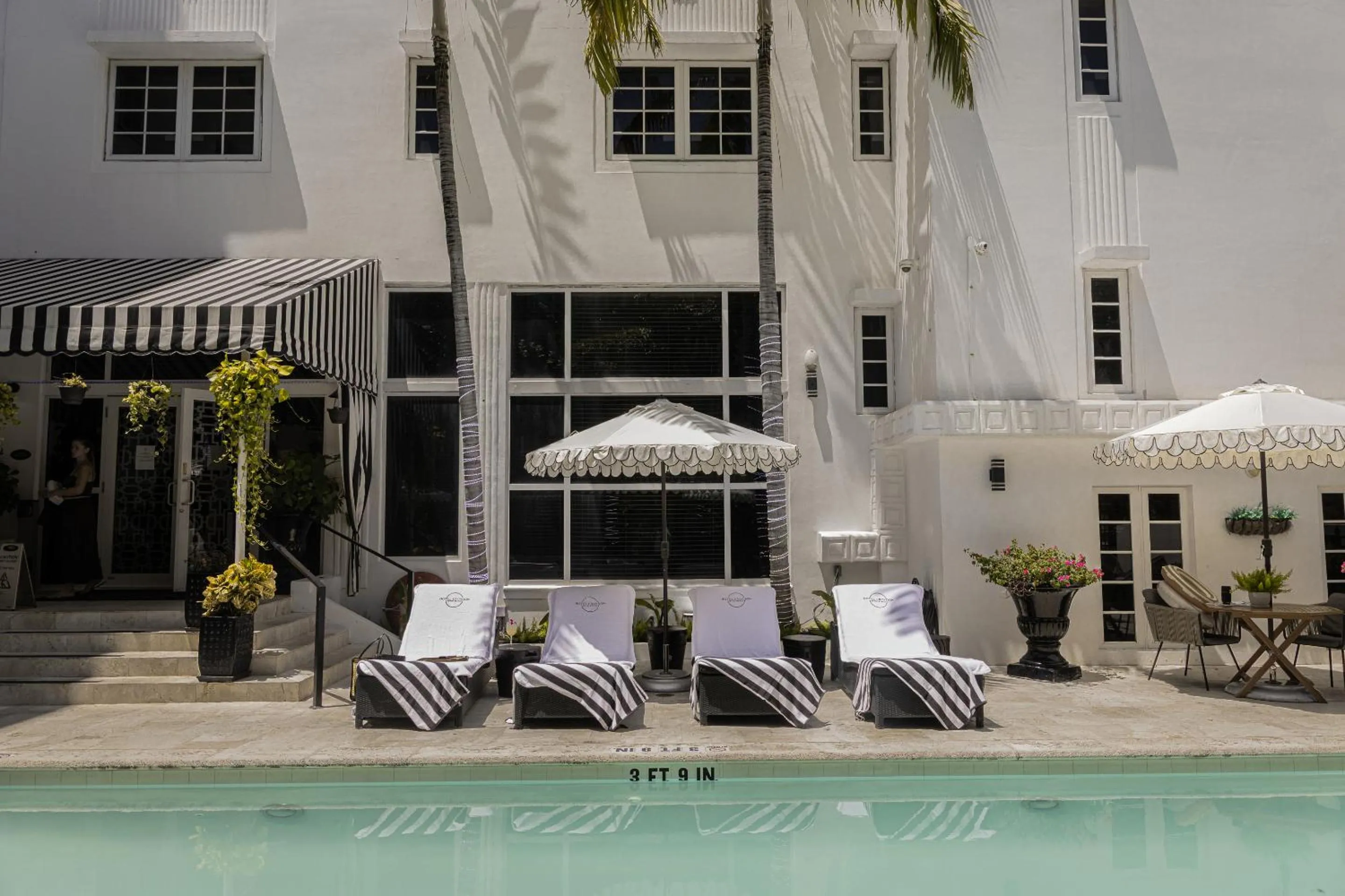 Swimming pool in Hotel Croydon