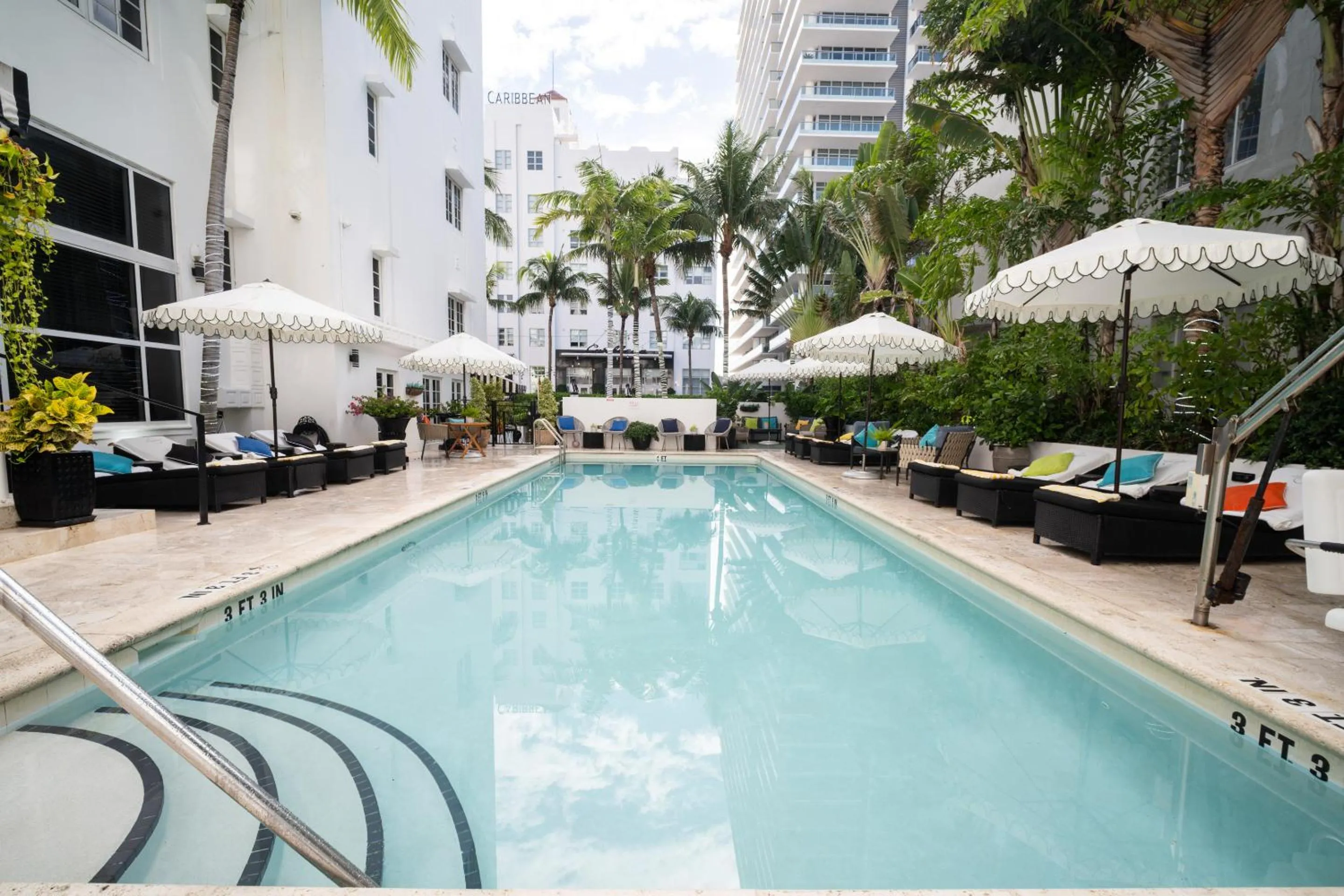 Swimming pool in Hotel Croydon