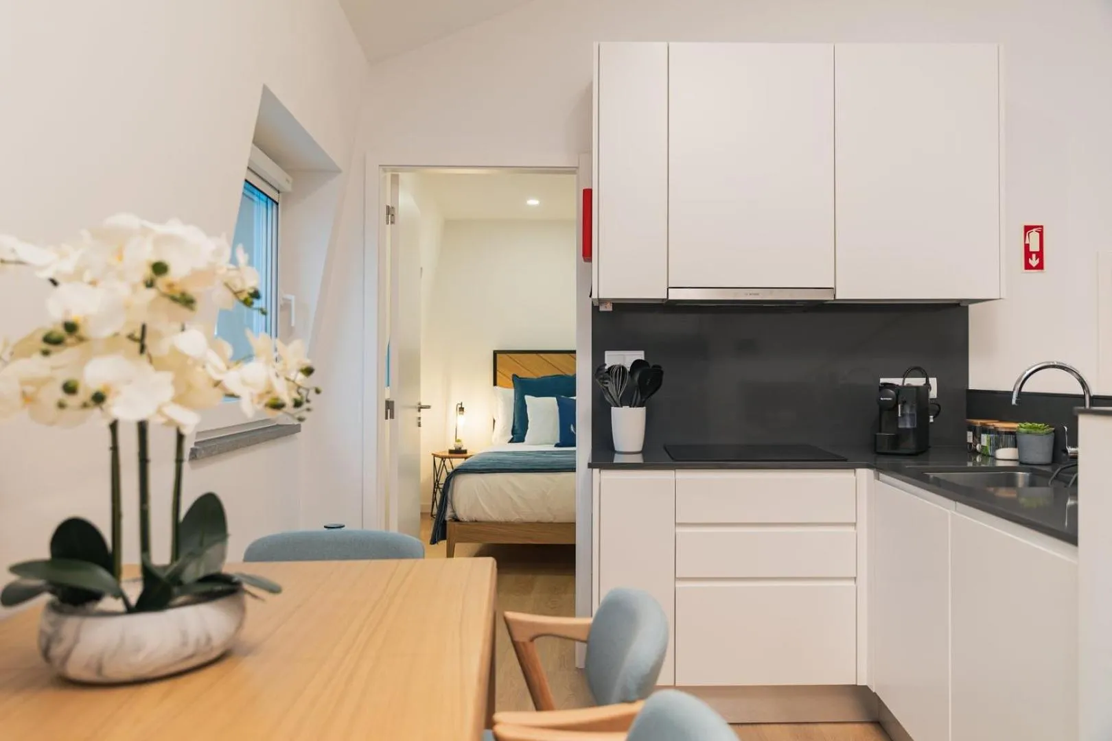 Kitchen or kitchenette in Varanda Azul - Lookout Loft (City Centre)