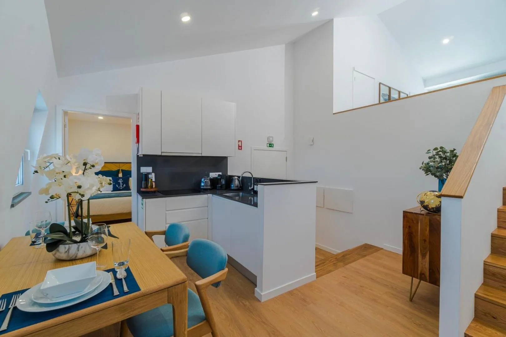 Kitchen or kitchenette in Varanda Azul - Lookout Loft (City Centre)