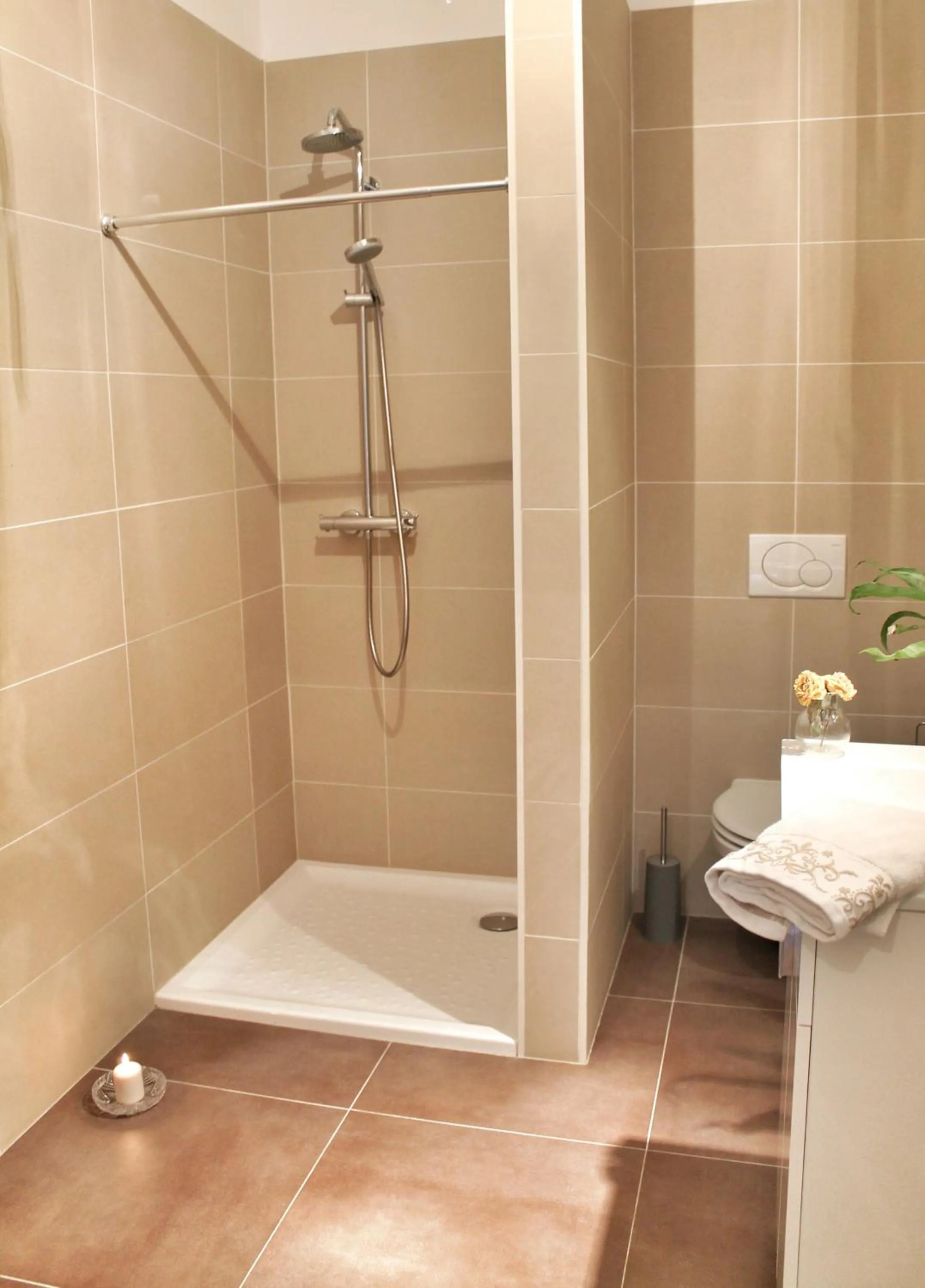 Shower in La Maison des Fontaines d'Alsace