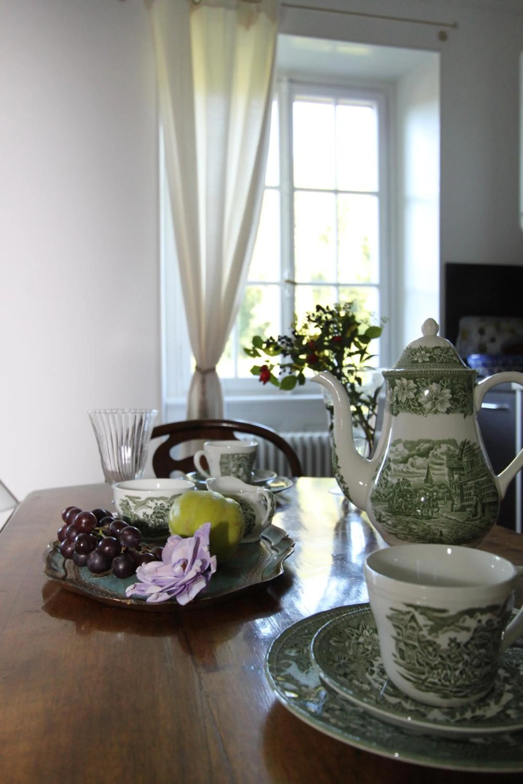 Decorative detail in La Maison des Fontaines d'Alsace