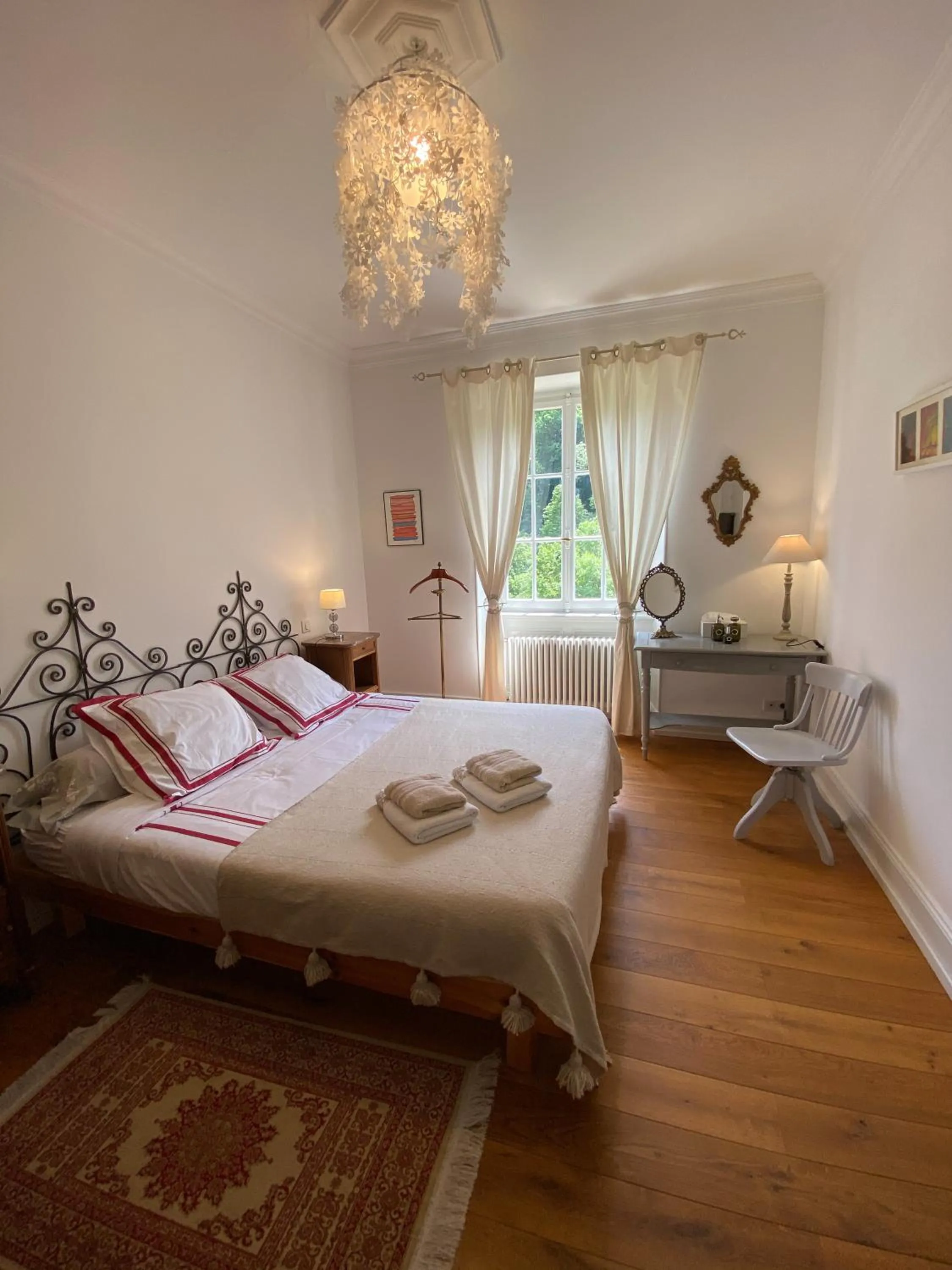 Bedroom, Bed in La Maison des Fontaines d'Alsace