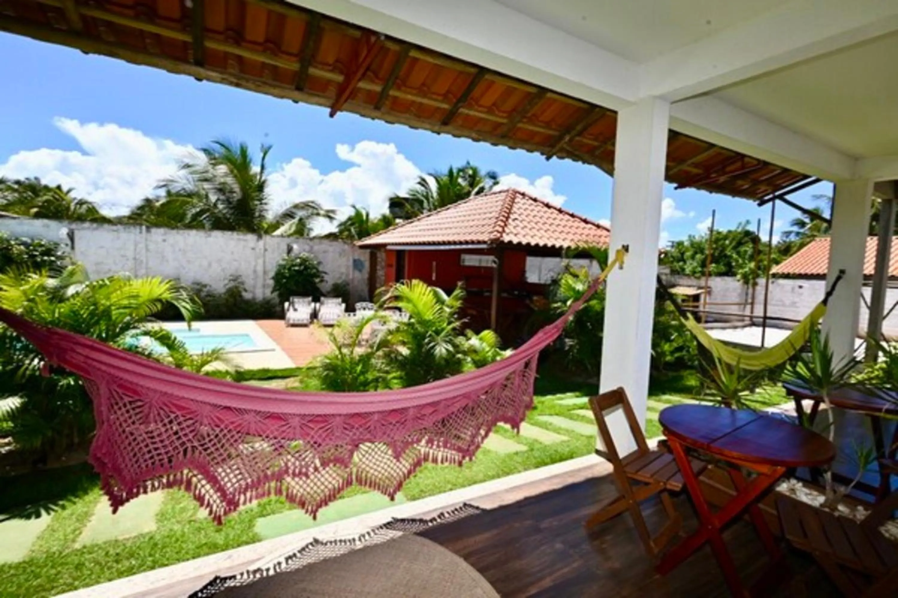 Patio in Pousada Villa Egregora