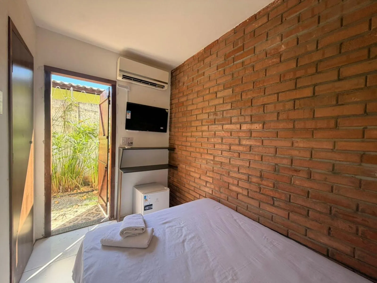 Bed in Pousada Villa Egregora