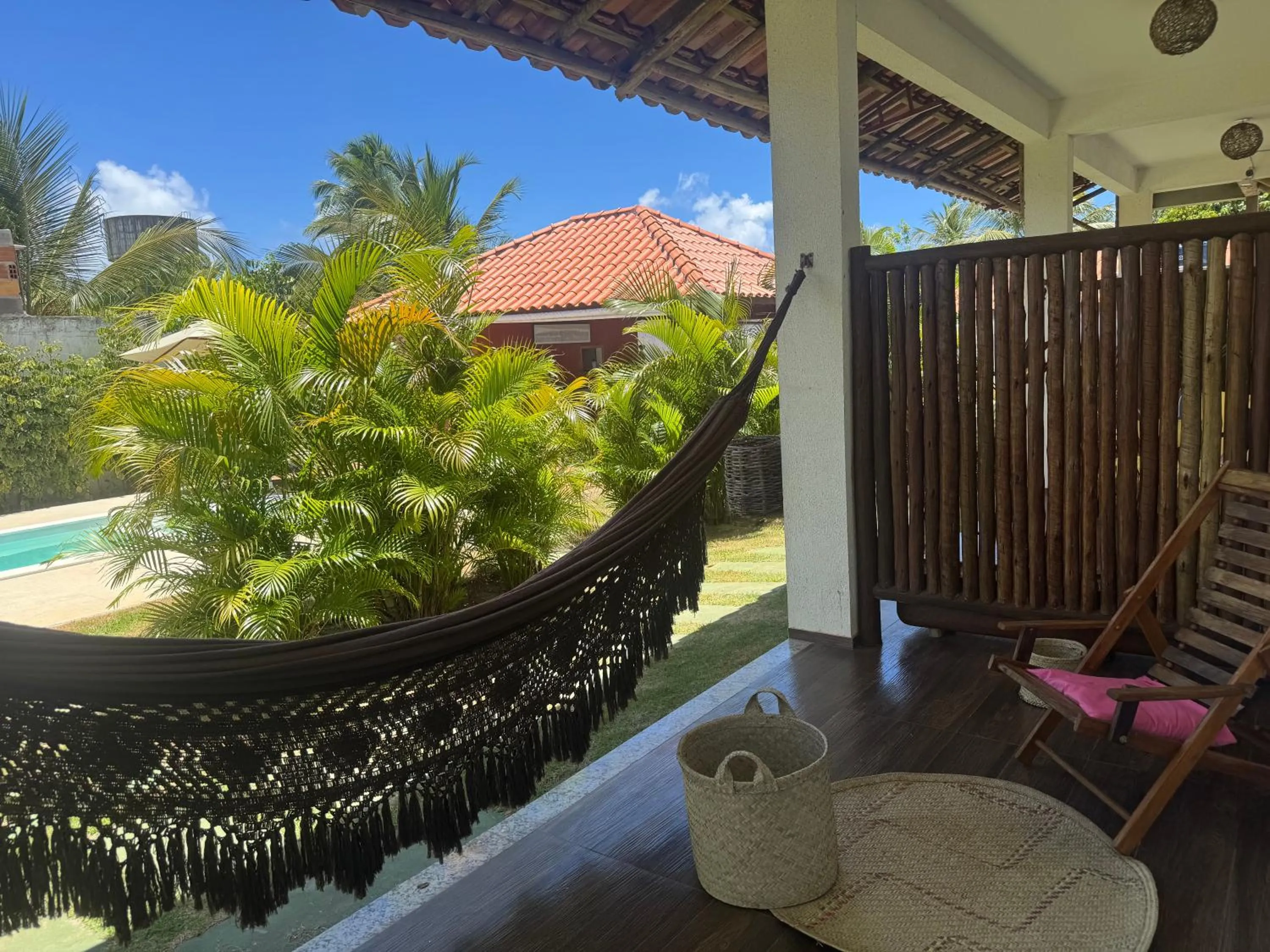 Patio in Pousada Villa Egregora
