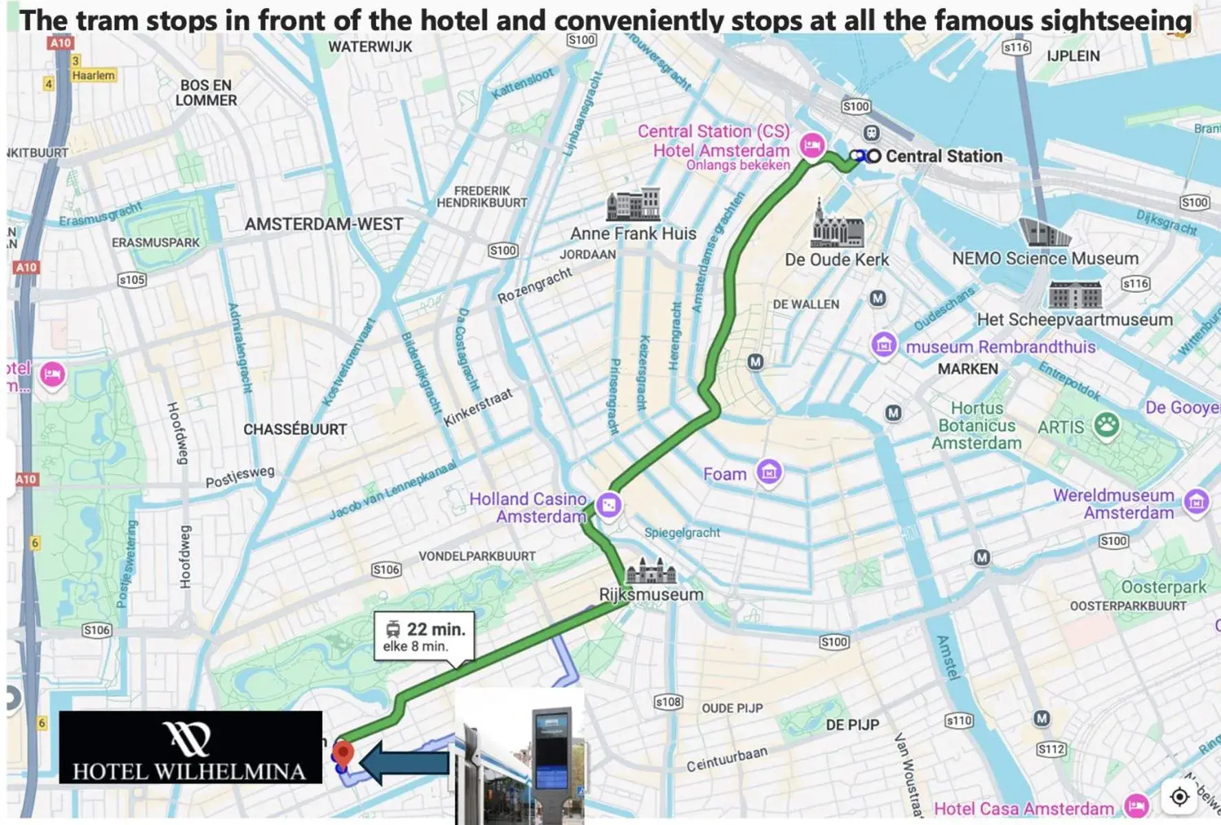 Street view in Aadam Wilhelmina Hotel Street view in Aadam Wilhelmina Hotel