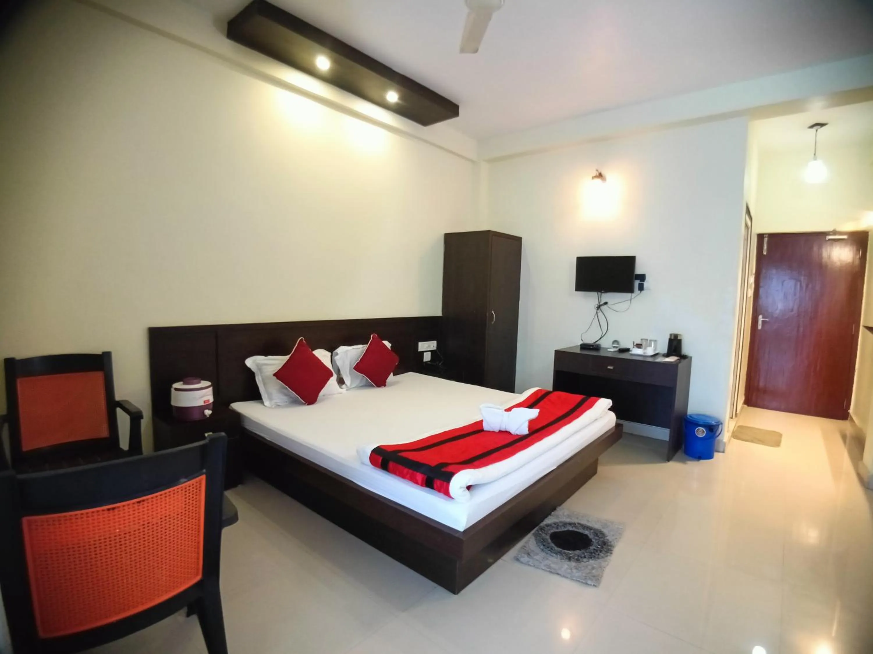 Bed in Shinjini Resort