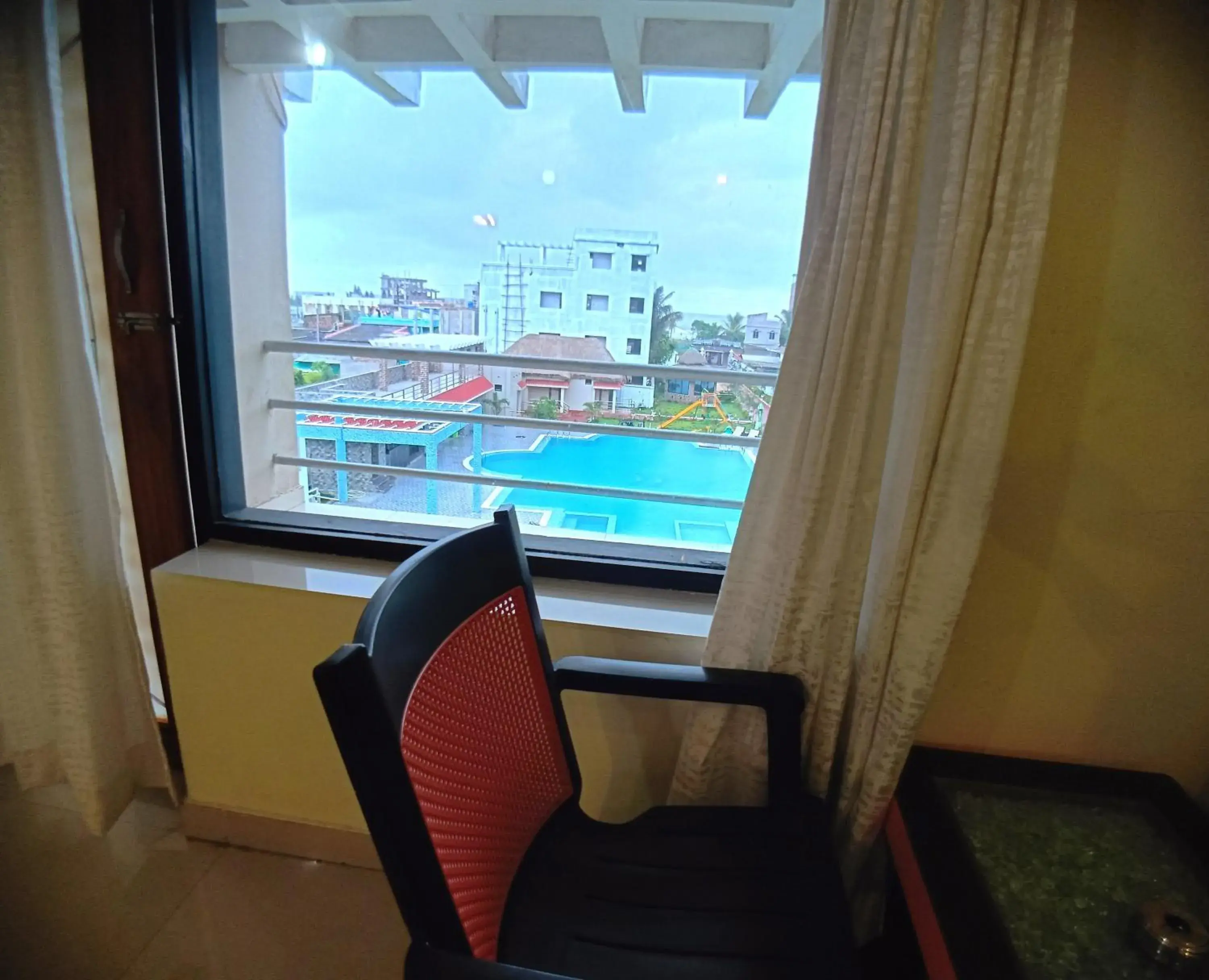 Pool view in Shinjini Resort Pool view in Shinjini Resort