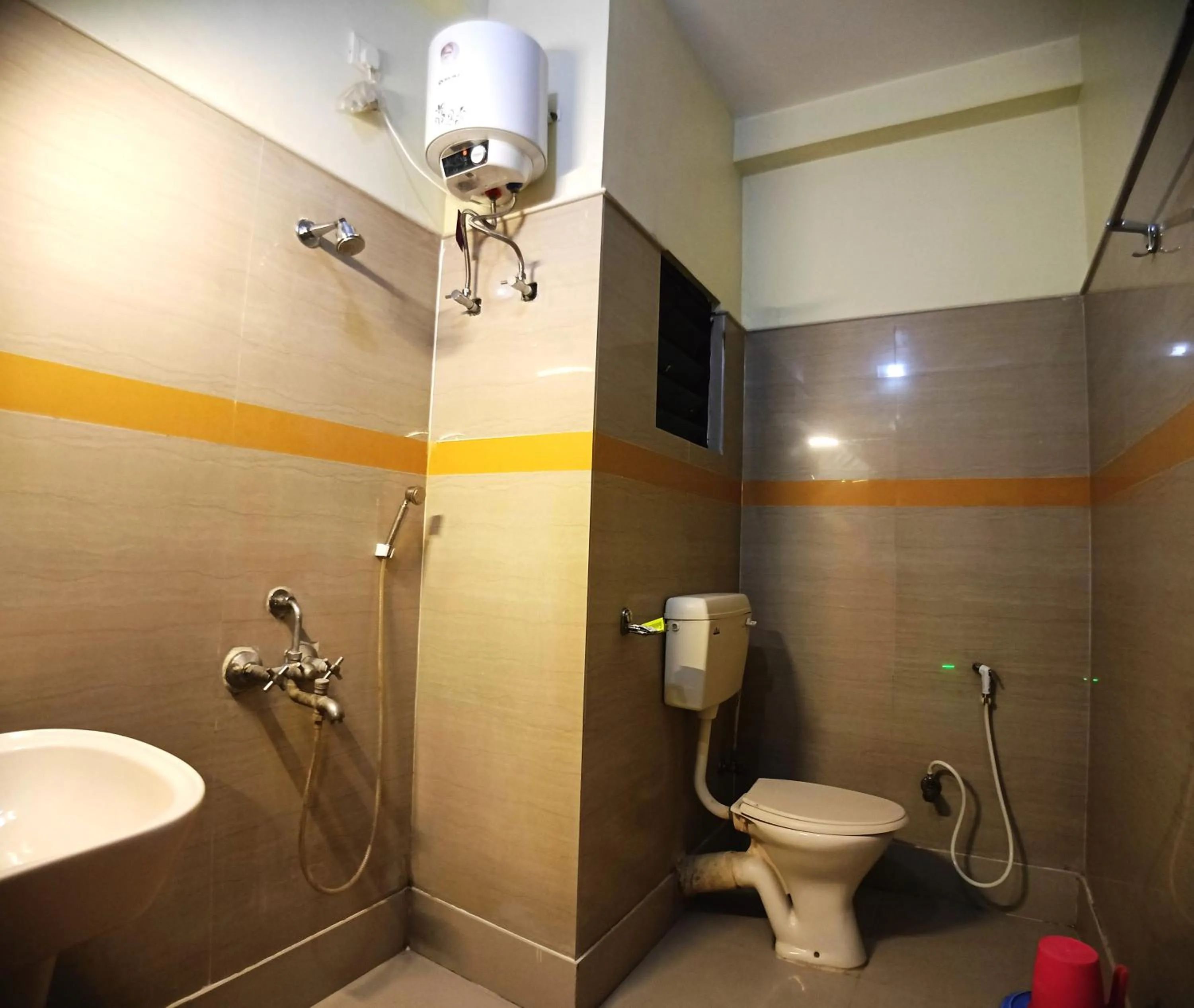 Shower in Shinjini Resort