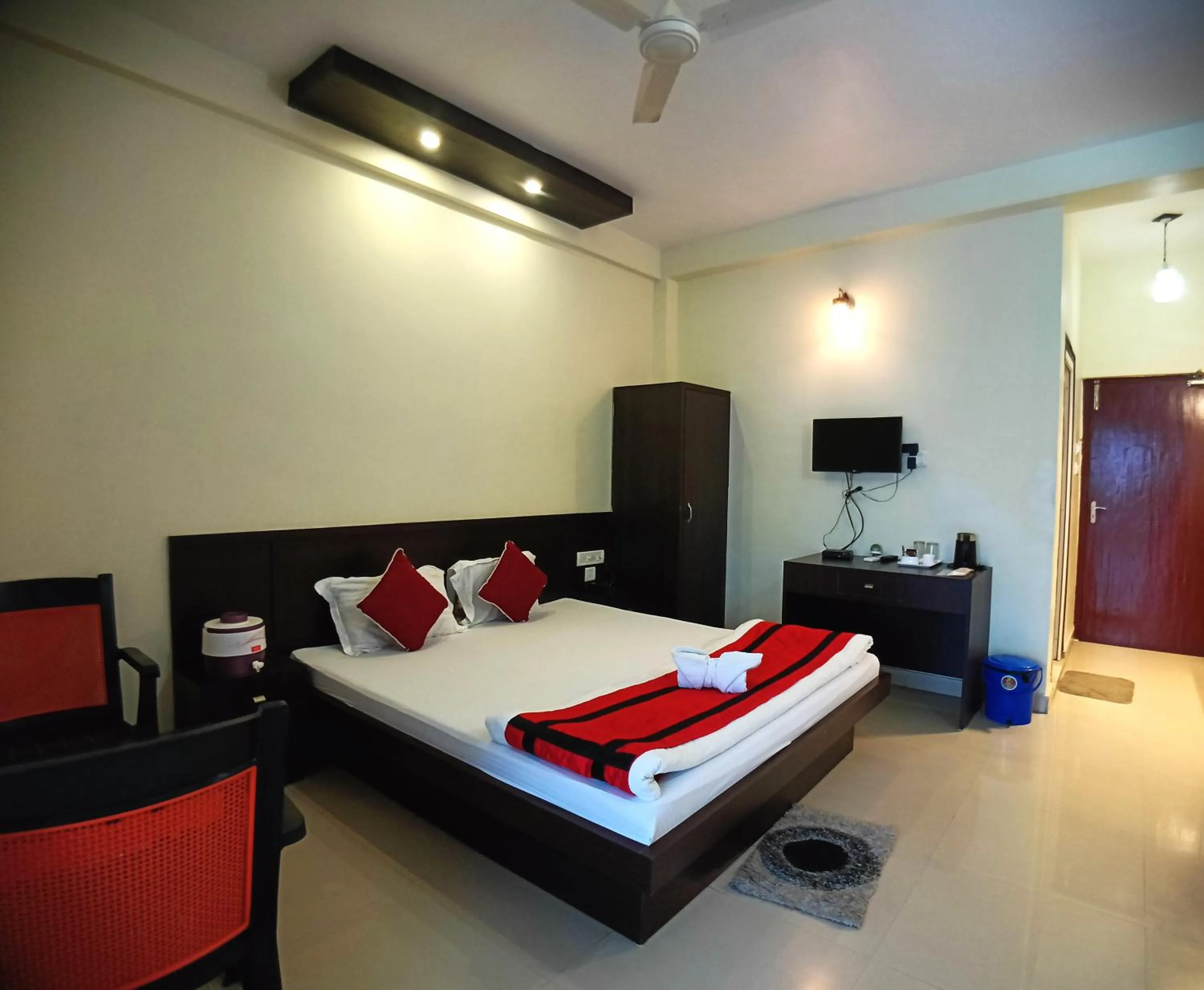 Bed in Shinjini Resort