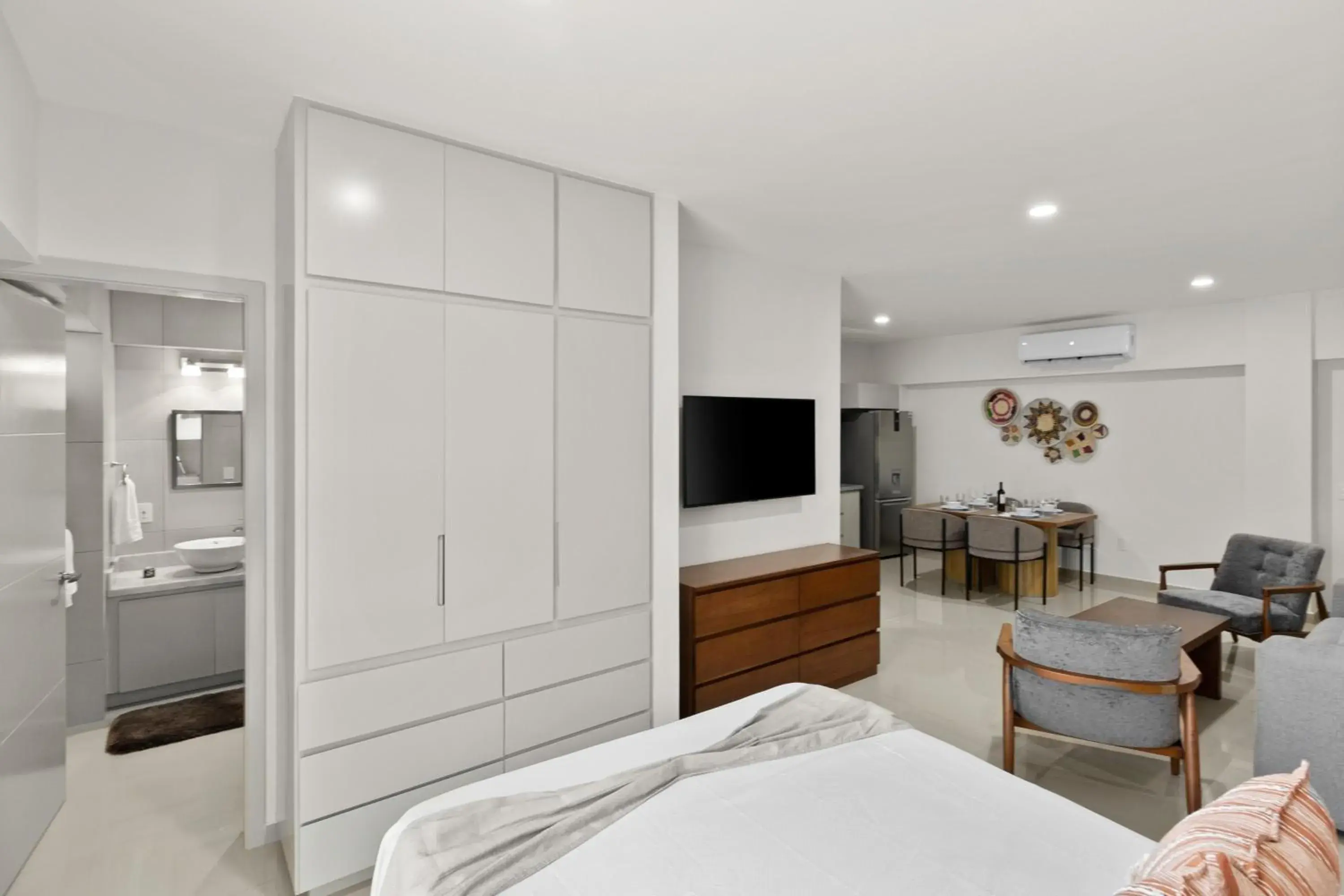 Bed in Casa Barros Vacation Condos Bed in Casa Barros Vacation Condos