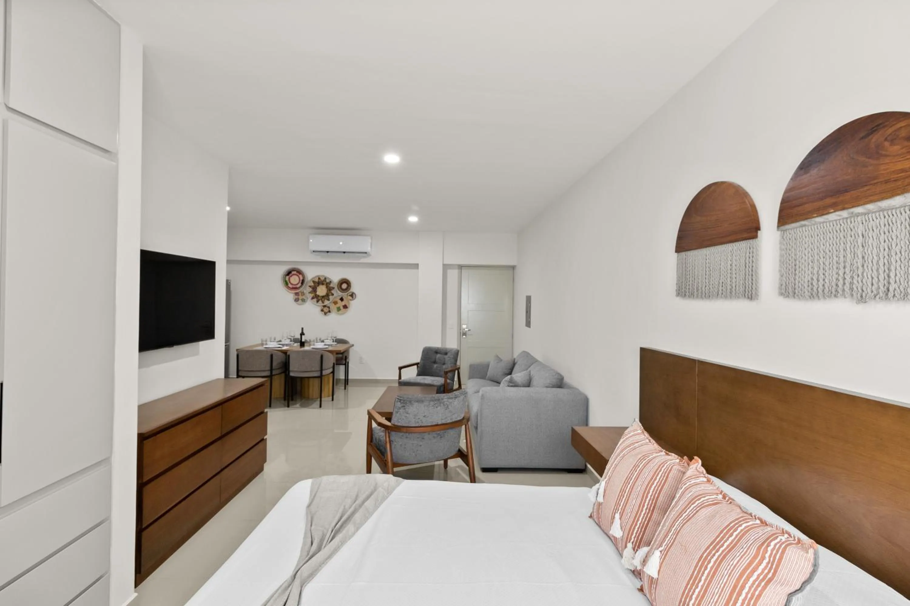 Bed in Casa Barros Vacation Condos