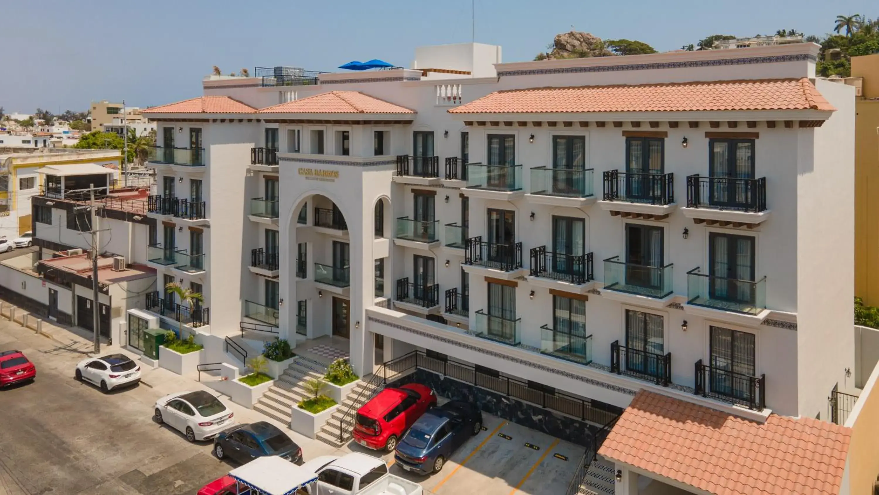 Property building in Casa Barros Vacation Condos Property building in Casa Barros Vacation Condos