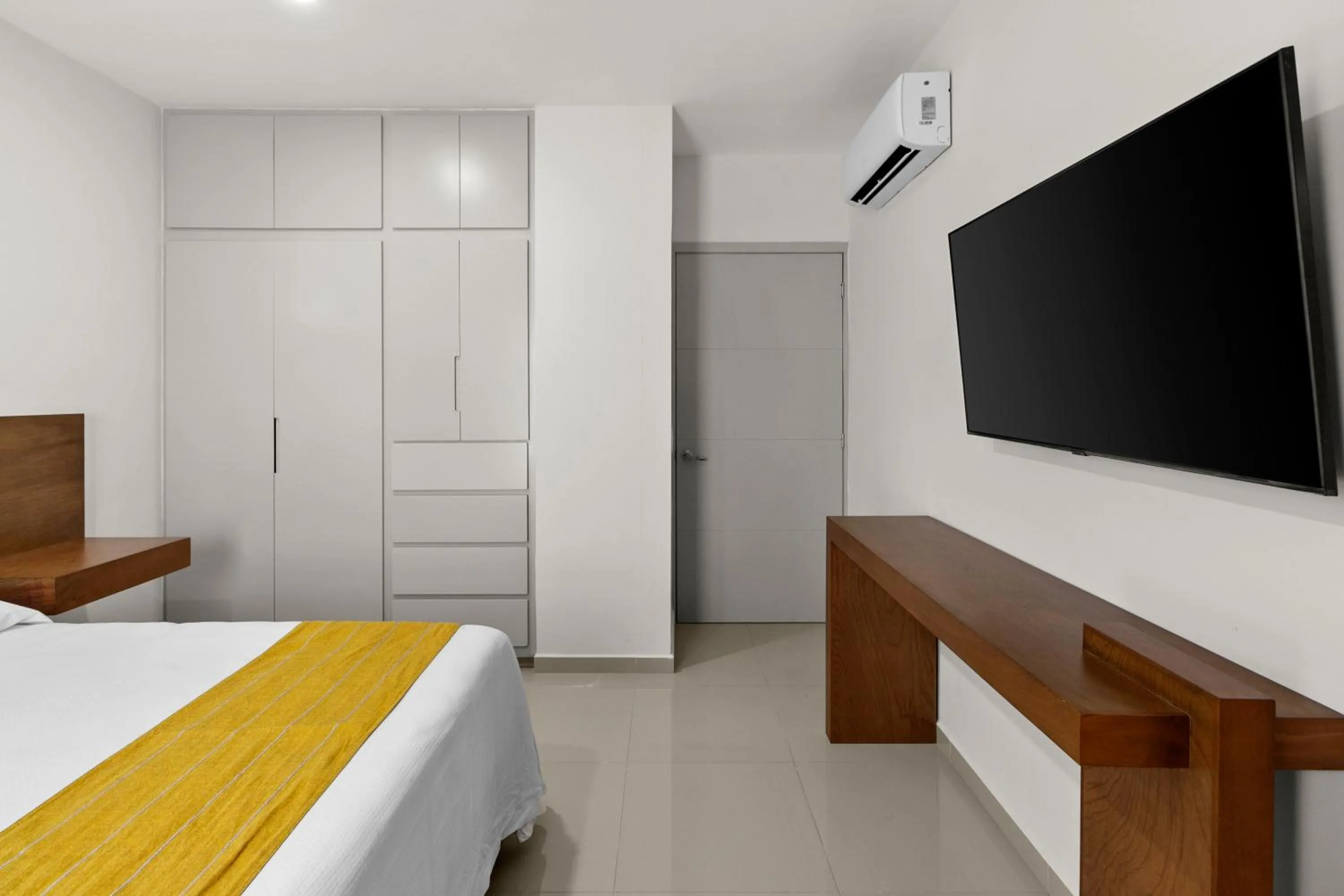 Bed in Casa Barros Vacation Condos