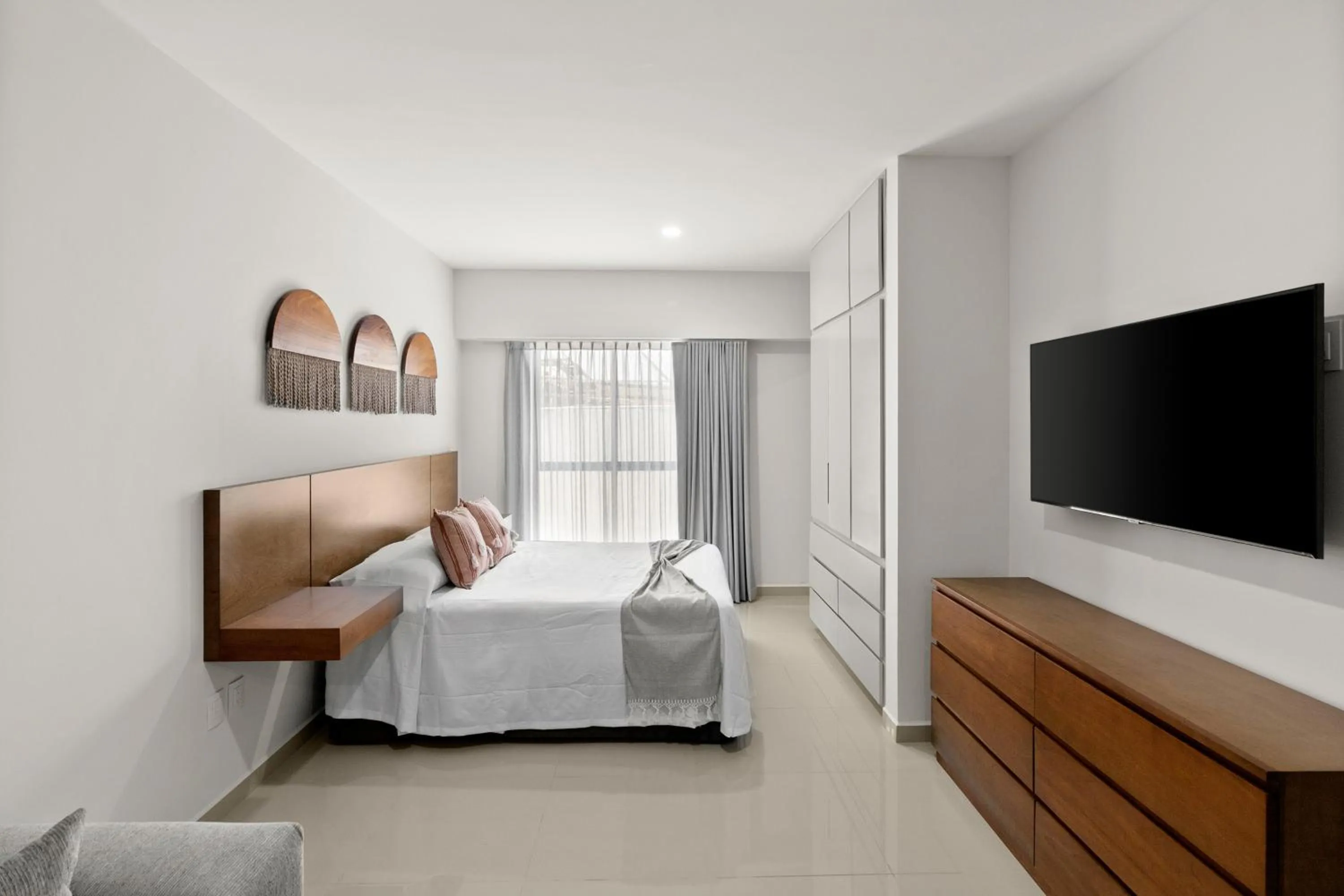 Bed in Casa Barros Vacation Condos