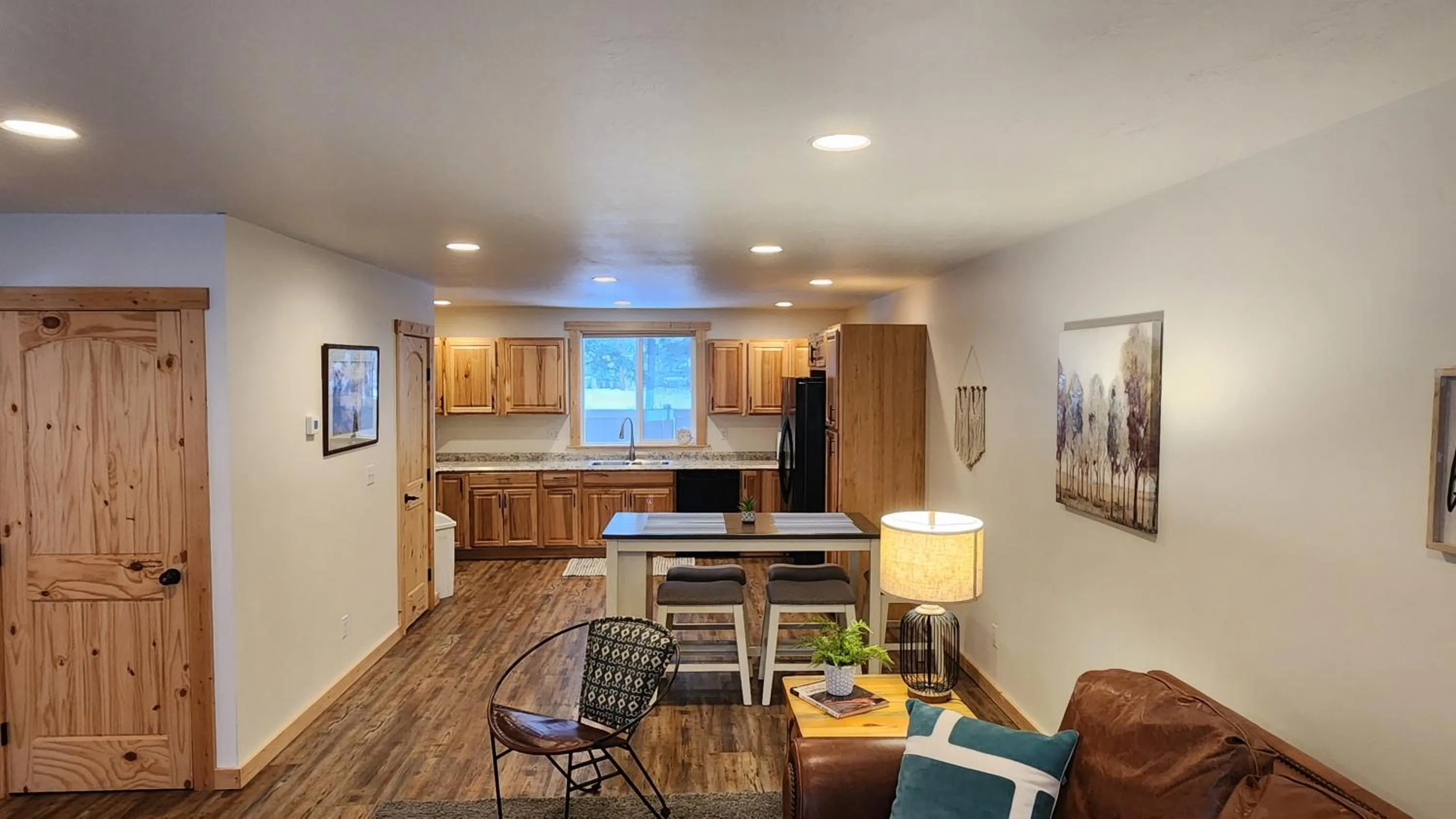 Kitchen or kitchenette in Beargrass Lodging & RV Resort