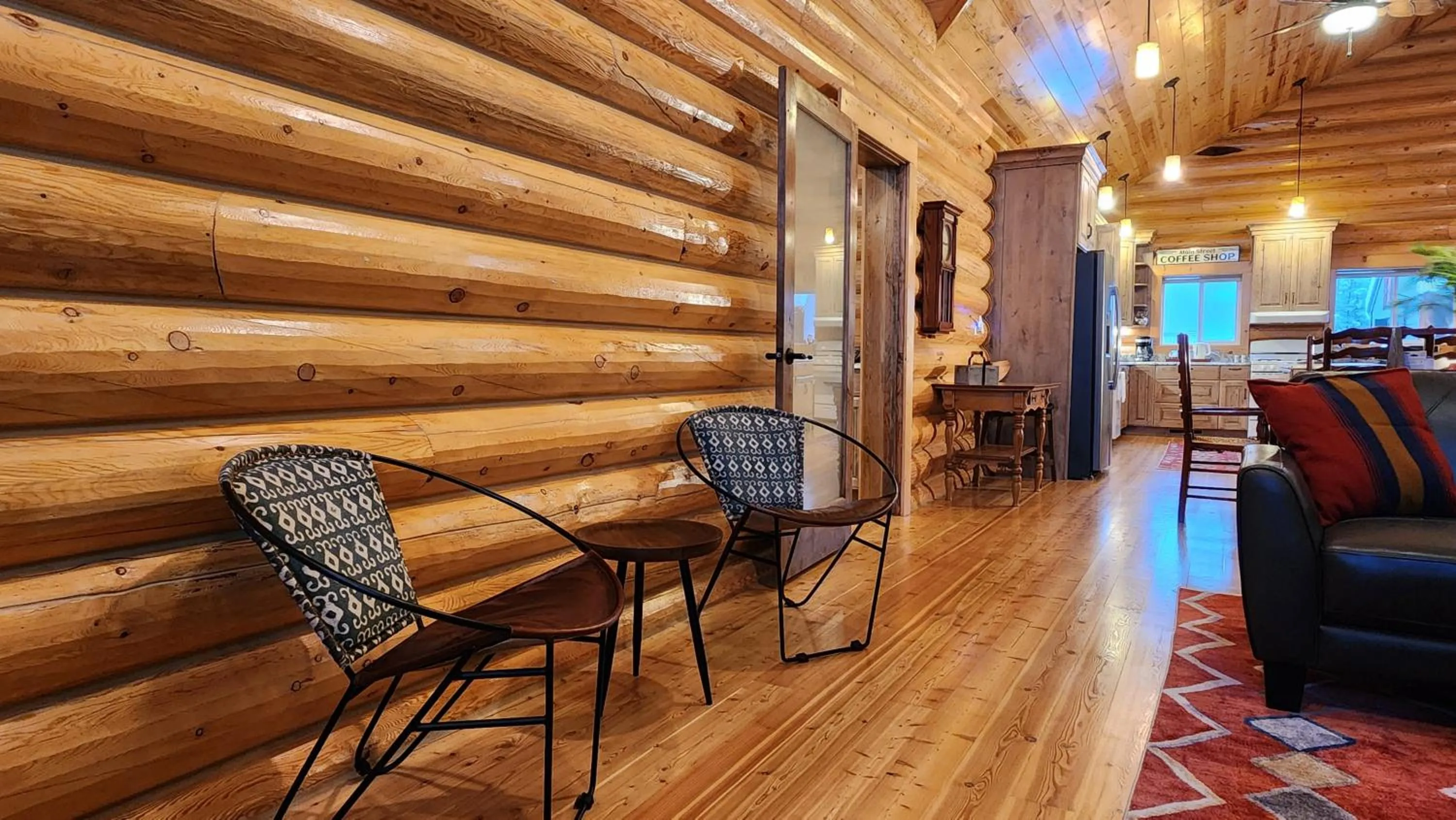 Seating area in Beargrass Lodging & RV Resort