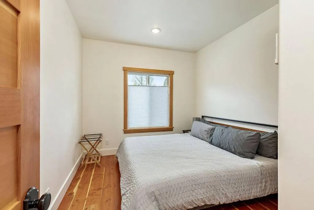 Bed in The Mountain House by WanderLodges