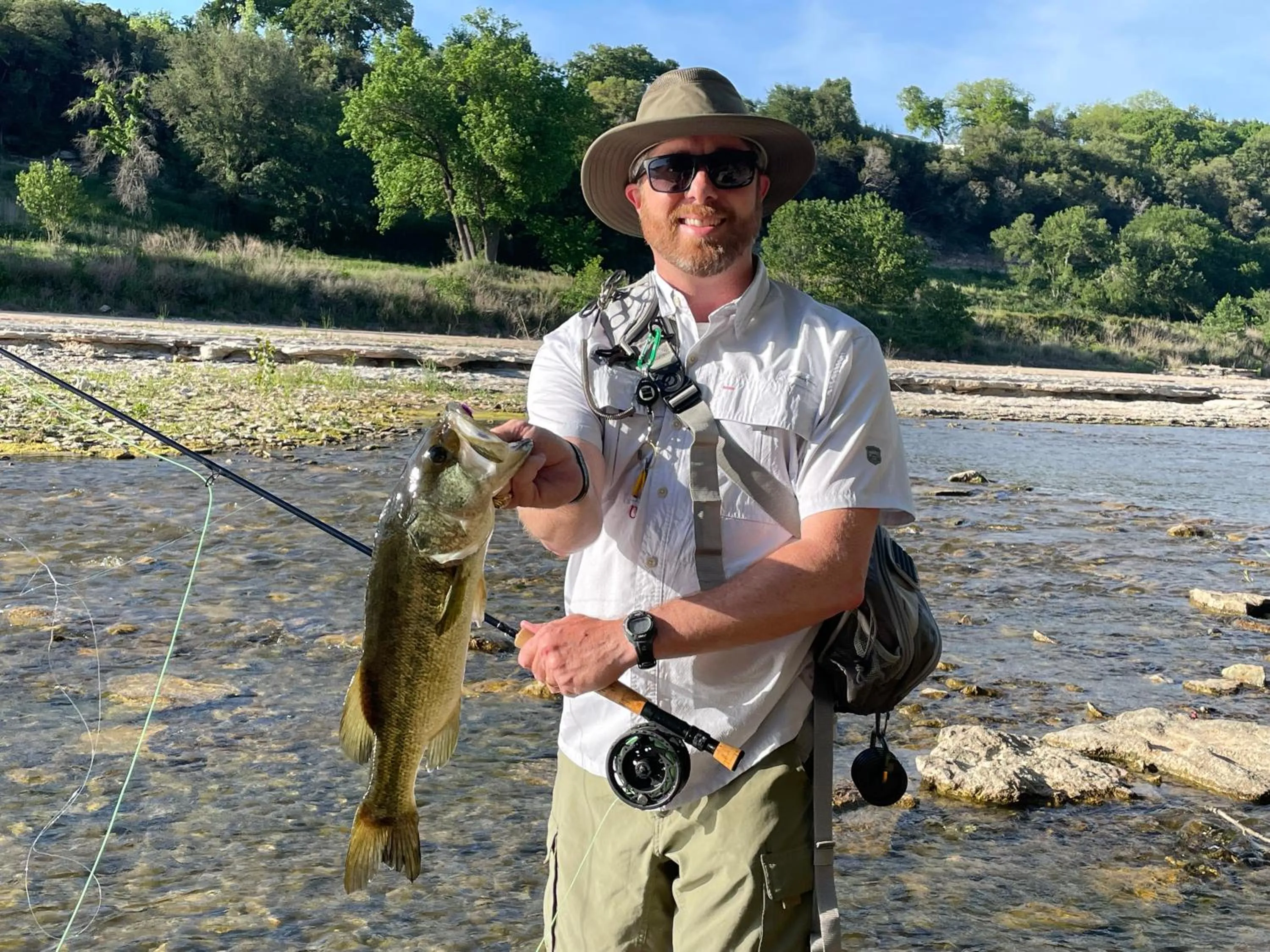Fishing in La Palmilla Texas