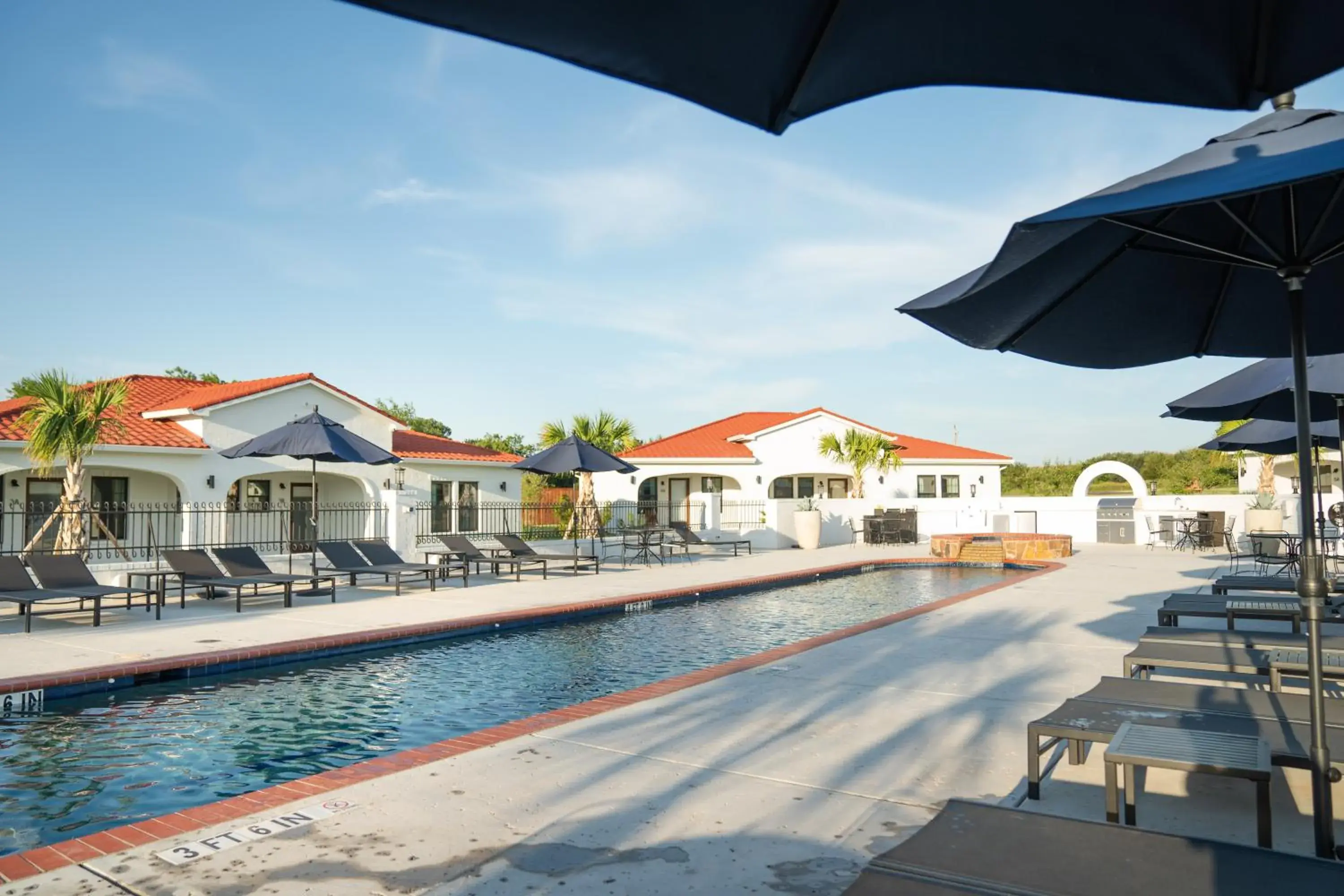 Pool view in La Palmilla Texas Pool view in La Palmilla Texas