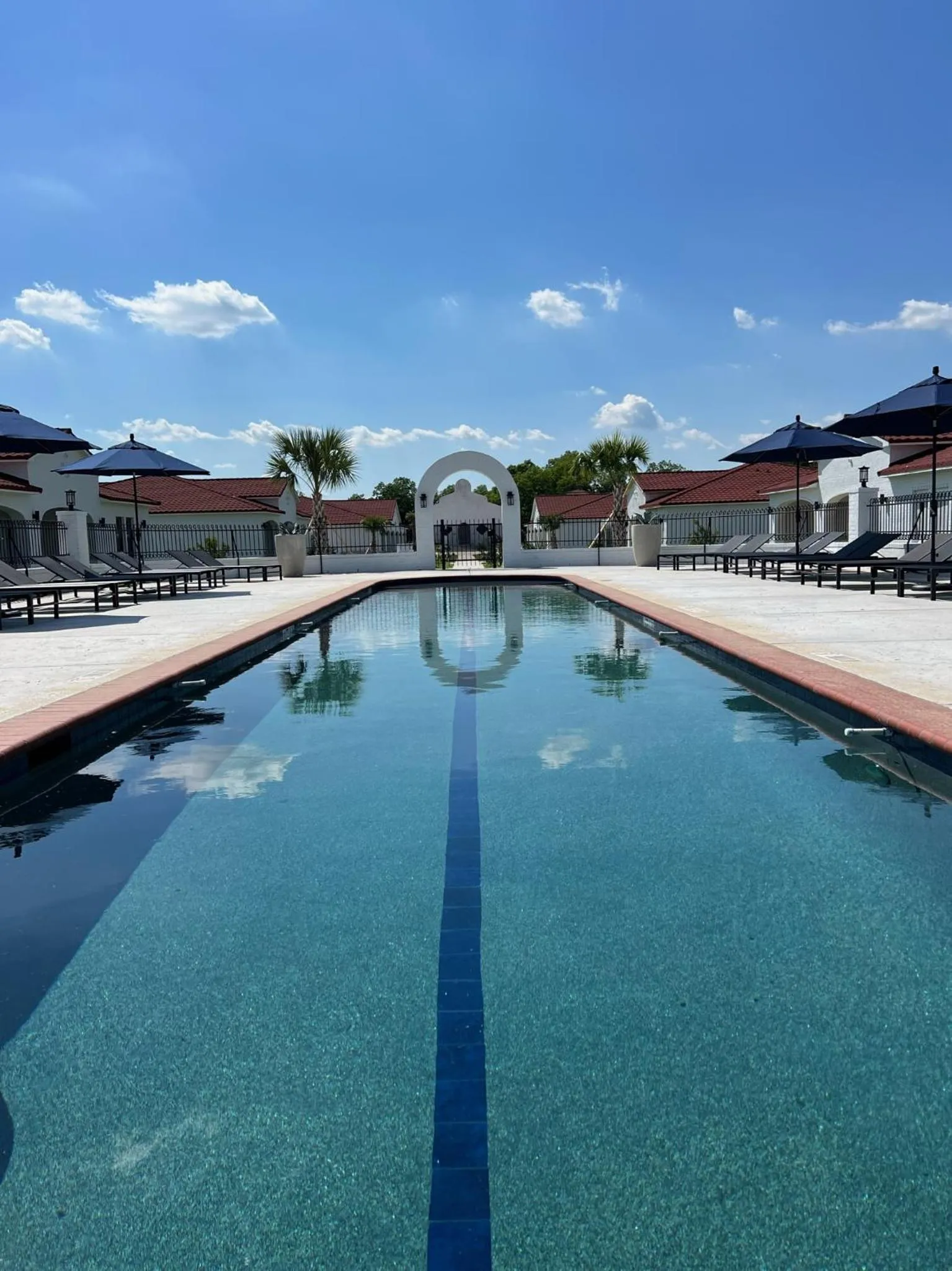 Swimming pool in La Palmilla Texas