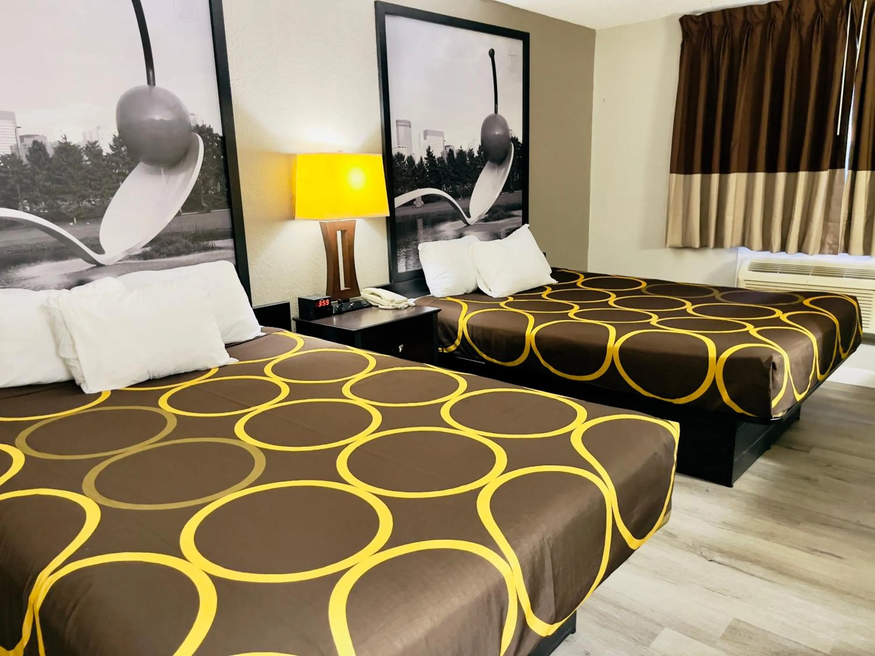 Bed in Super 8 by Wyndham Shakopee