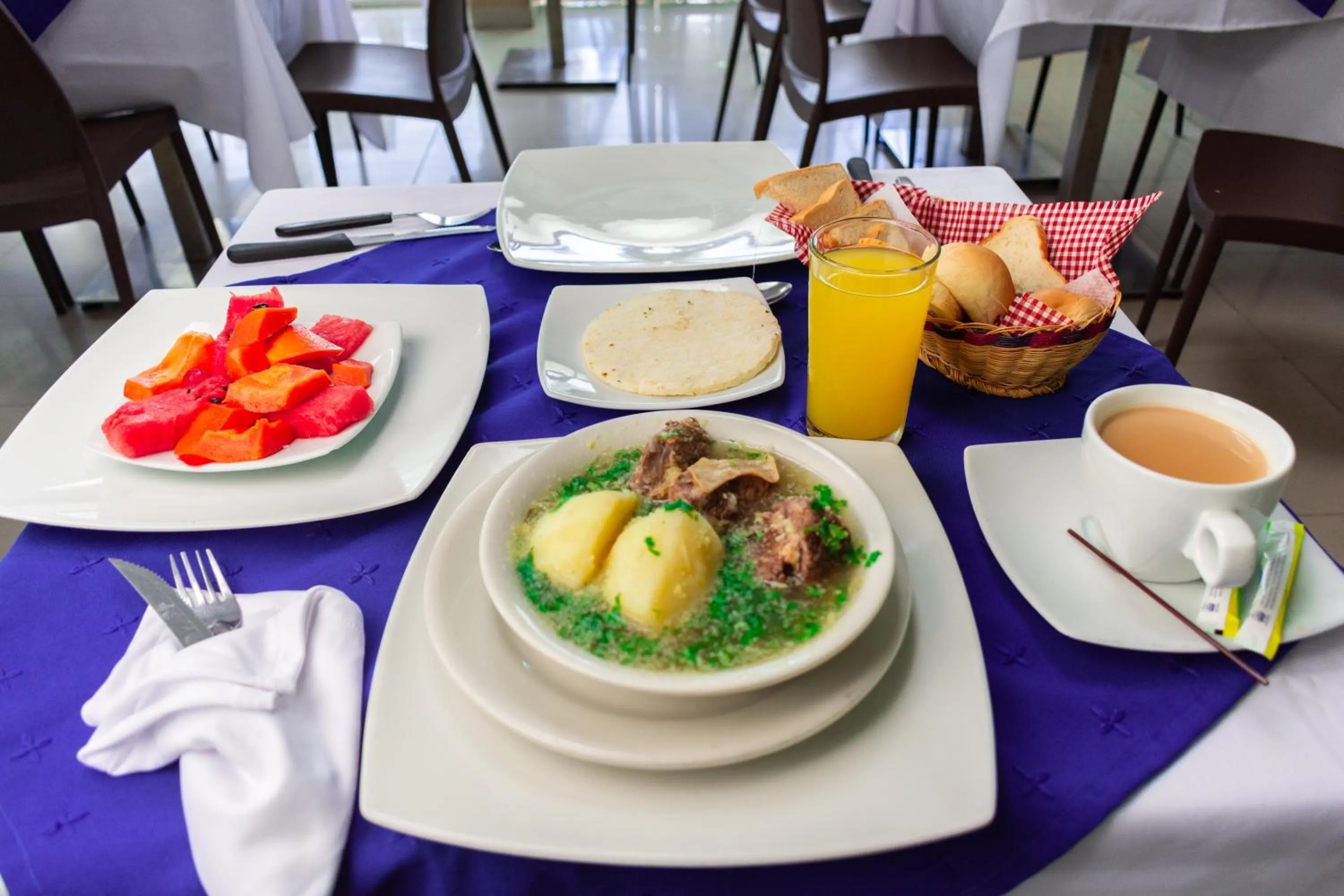 Breakfast in Hotel Medellín Rodadero