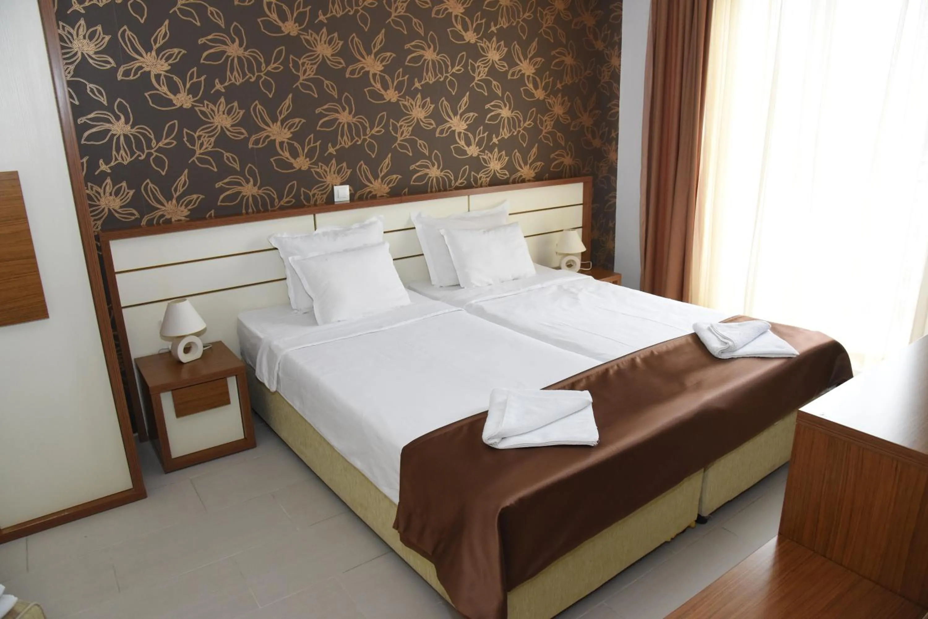 Bed in Hotel Paradise Garden