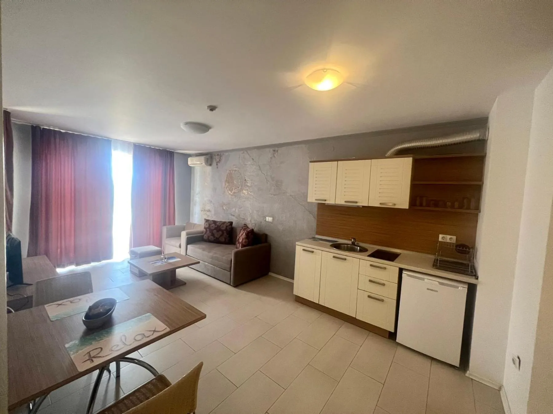 Kitchen or kitchenette in Hotel Paradise Garden