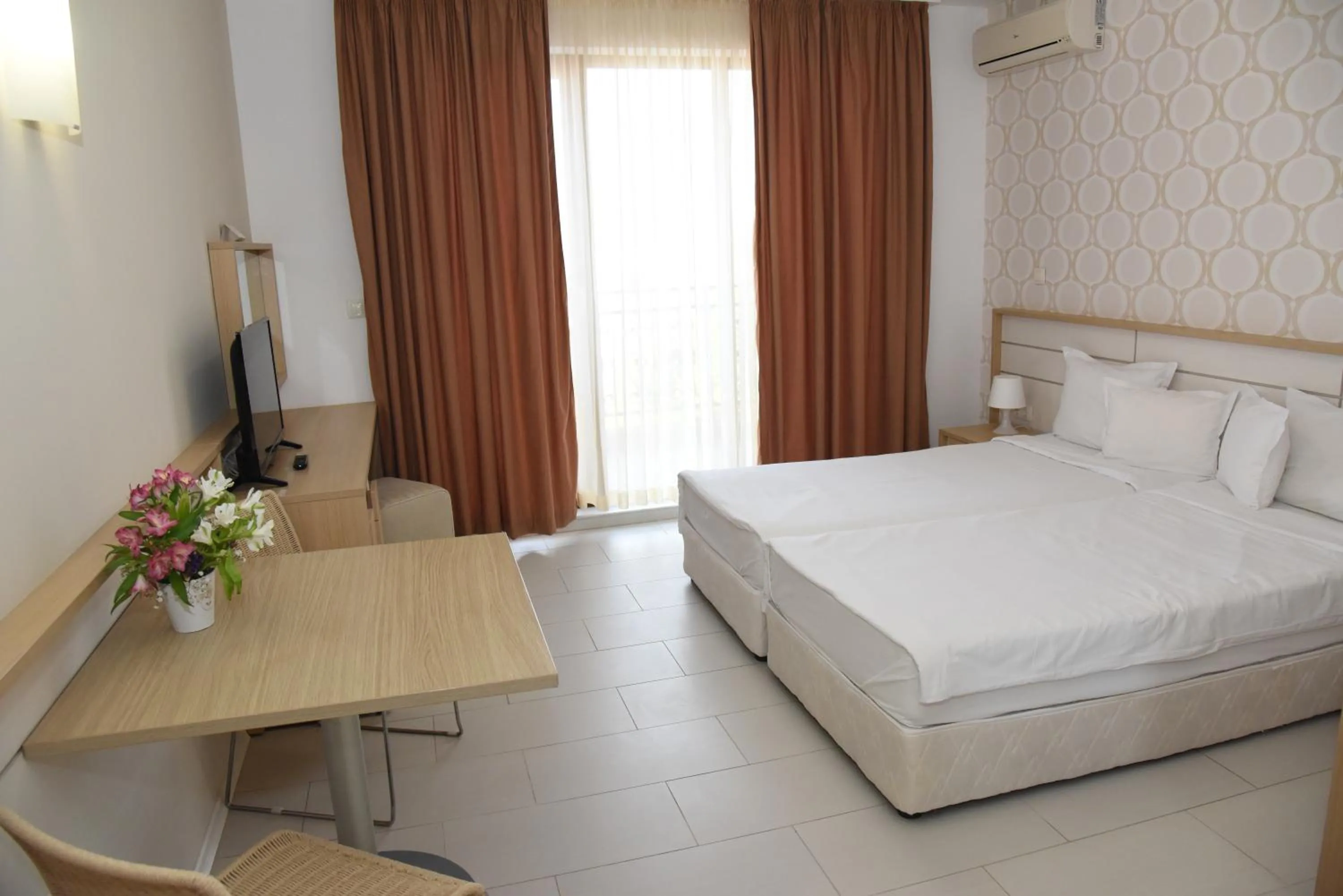 Bed in Hotel Paradise Garden