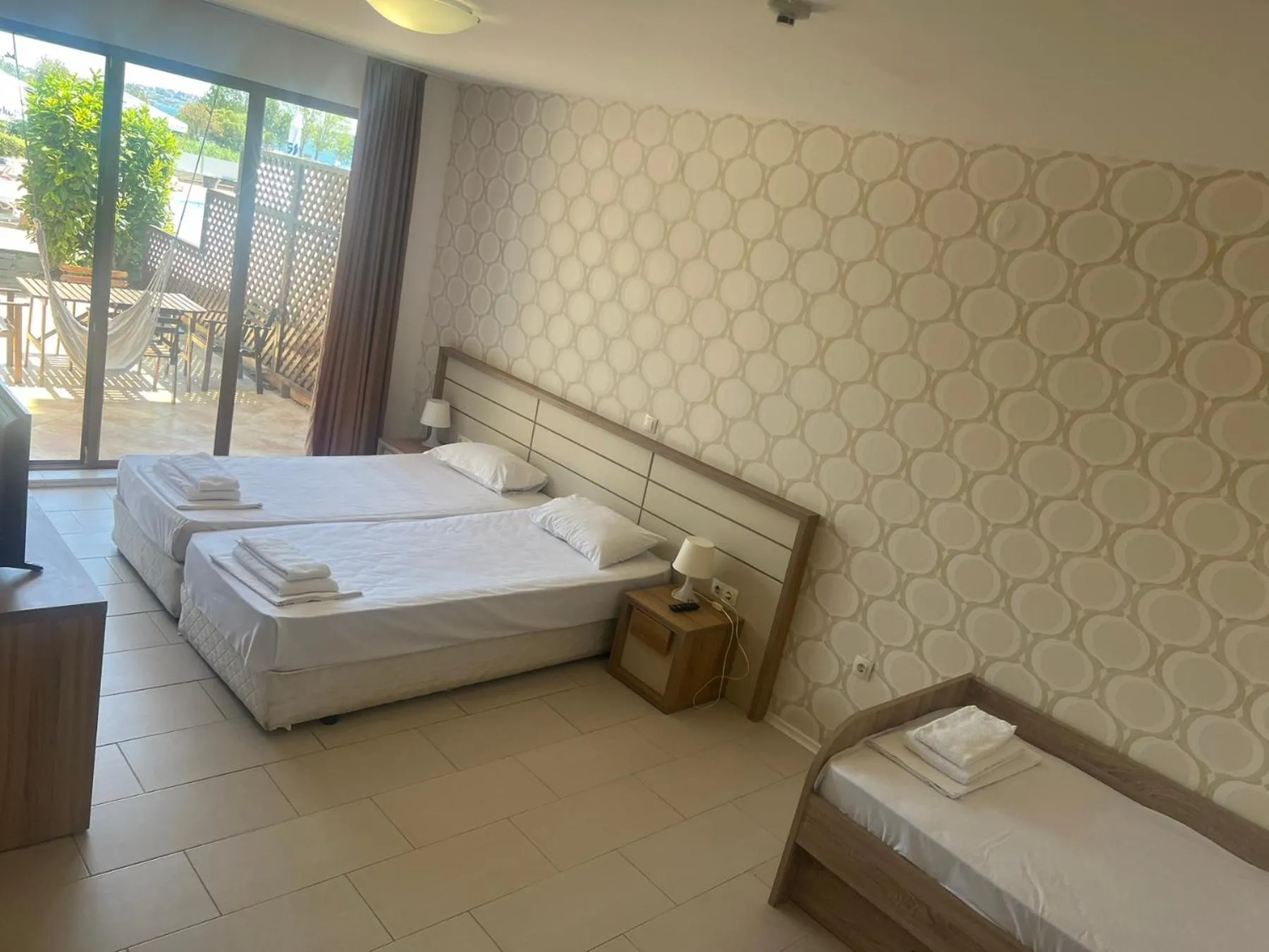 Bed in Hotel Paradise Garden