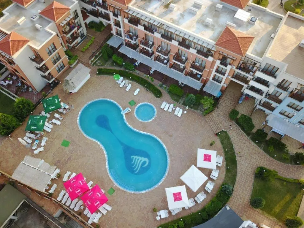 Bird's eye view in Hotel Paradise Garden