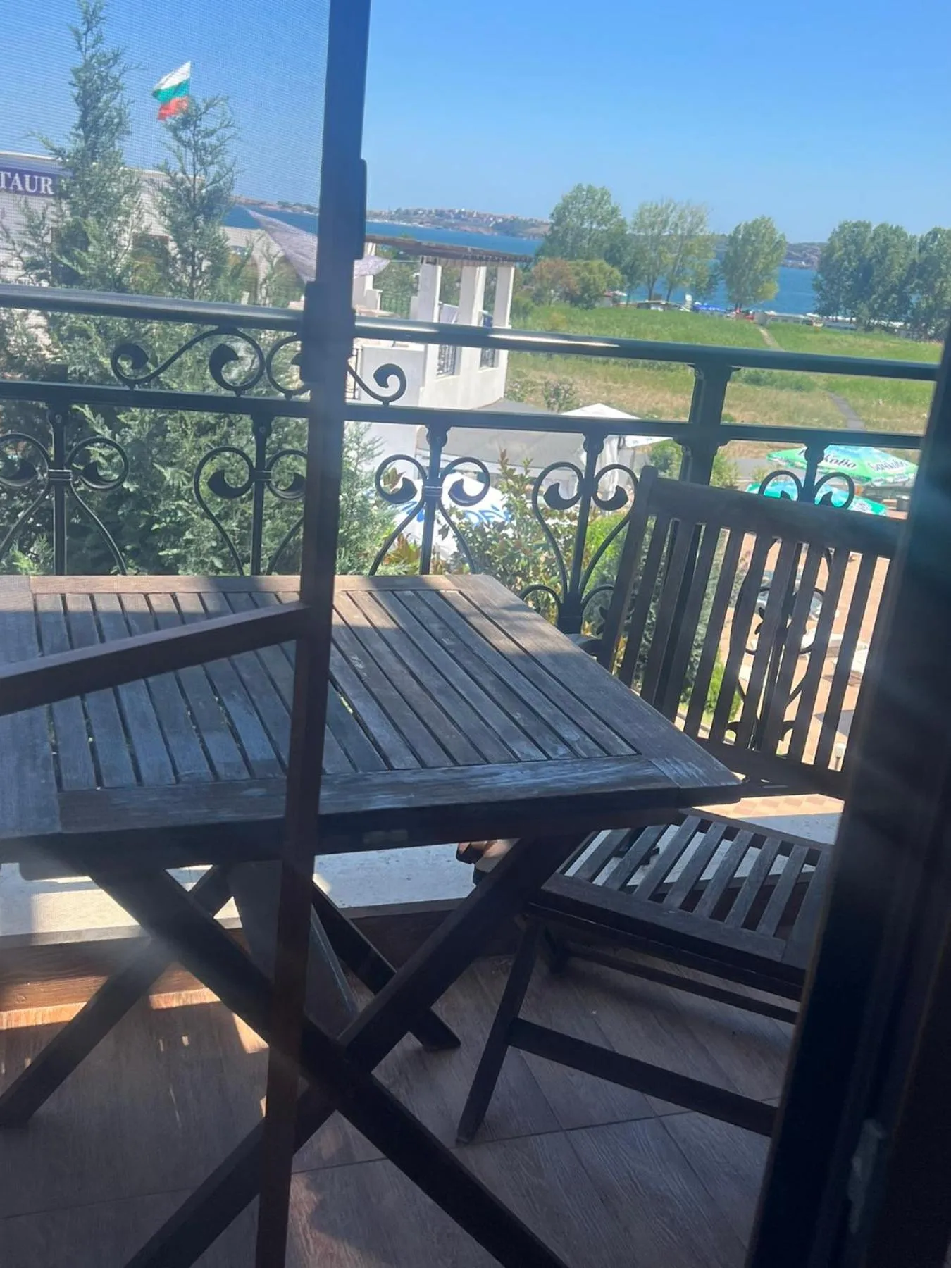 Patio in Hotel Paradise Garden
