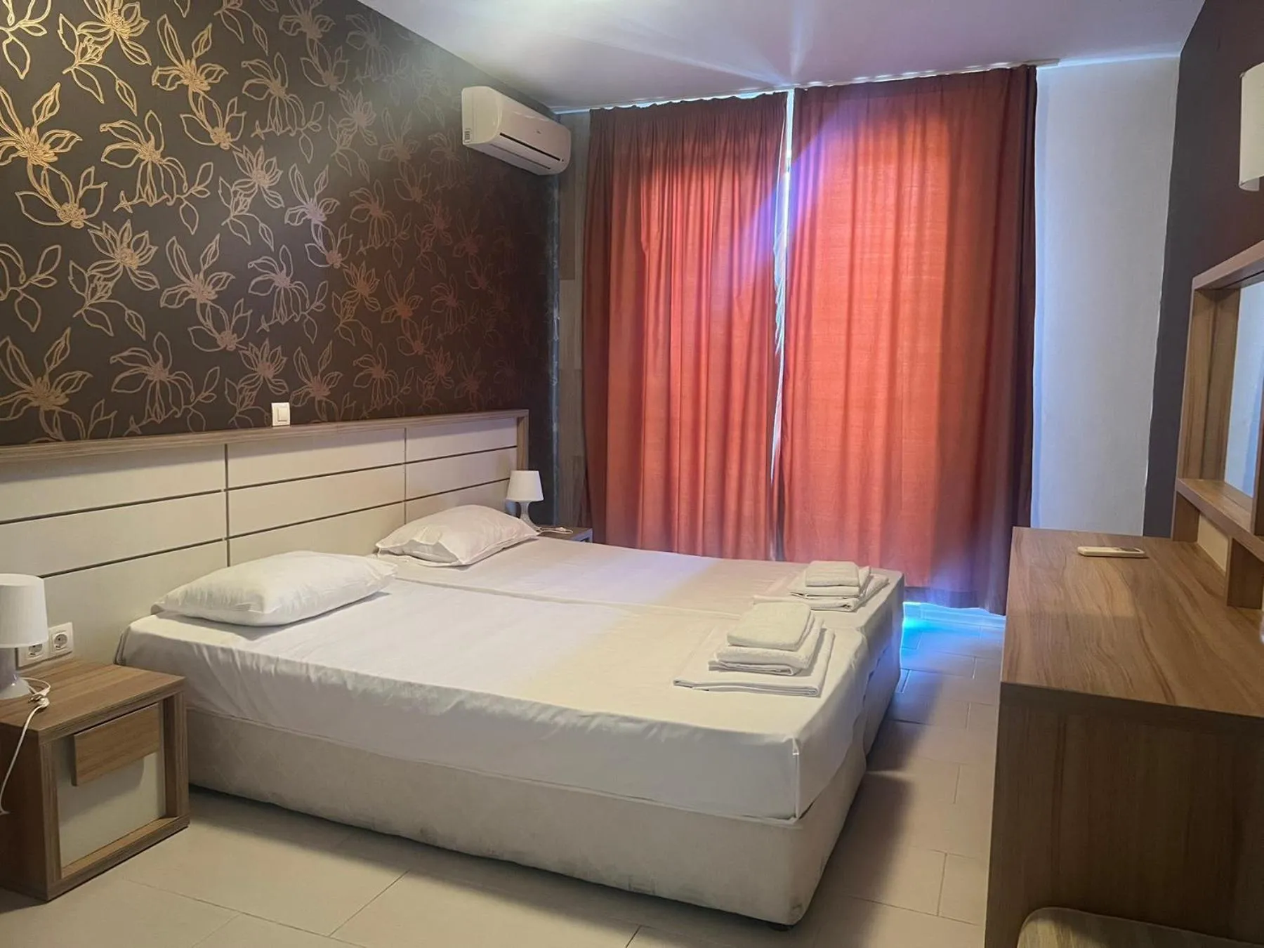 Bed in Hotel Paradise Garden