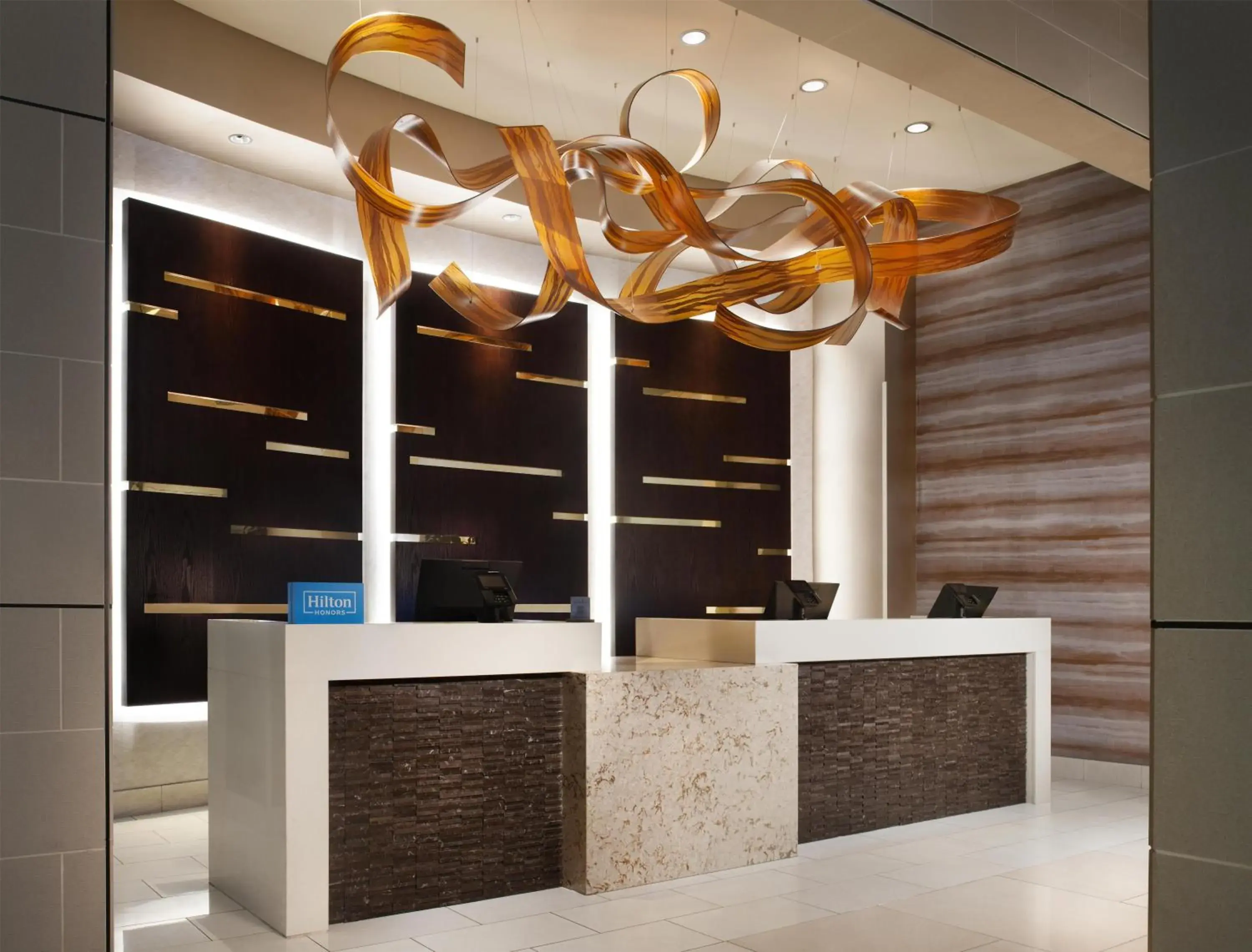 Lobby or reception in Hilton Dallas/Plano Granite Park Lobby or reception in Hilton Dallas/Plano Granite Park
