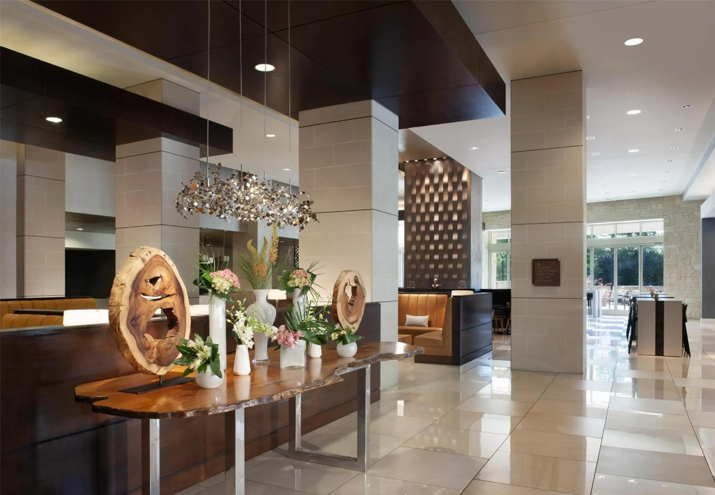 Lobby or reception in Hilton Dallas/Plano Granite Park Lobby or reception in Hilton Dallas/Plano Granite Park