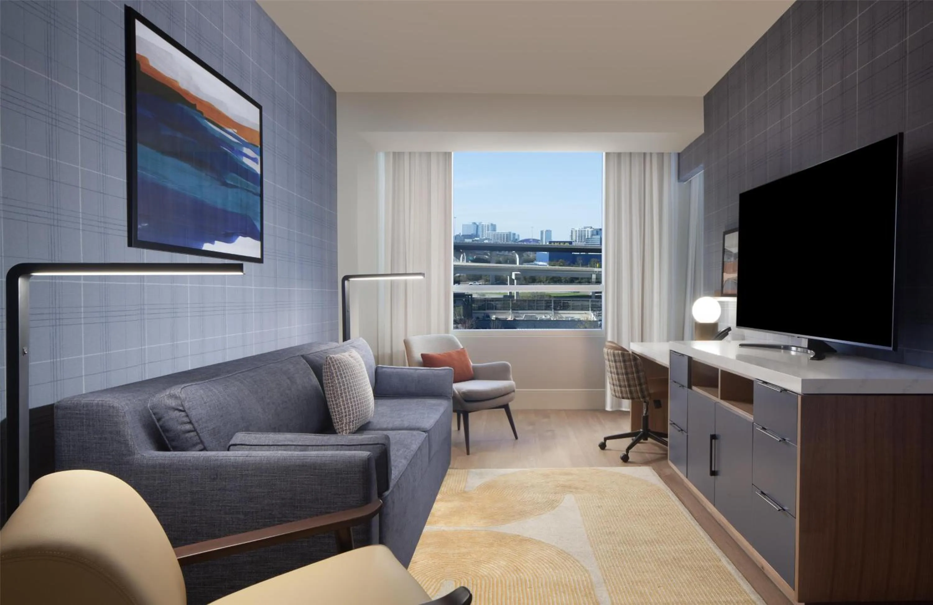 Living room in Hilton Dallas/Plano Granite Park