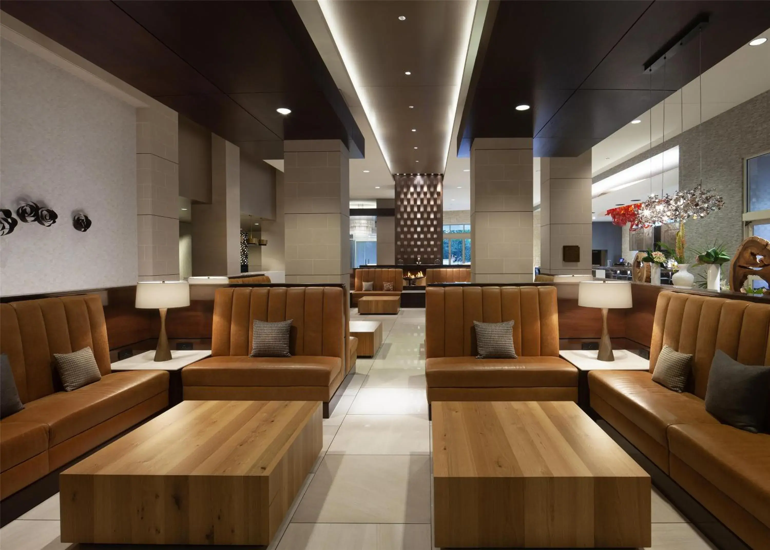 Lobby or reception in Hilton Dallas/Plano Granite Park Lobby or reception in Hilton Dallas/Plano Granite Park