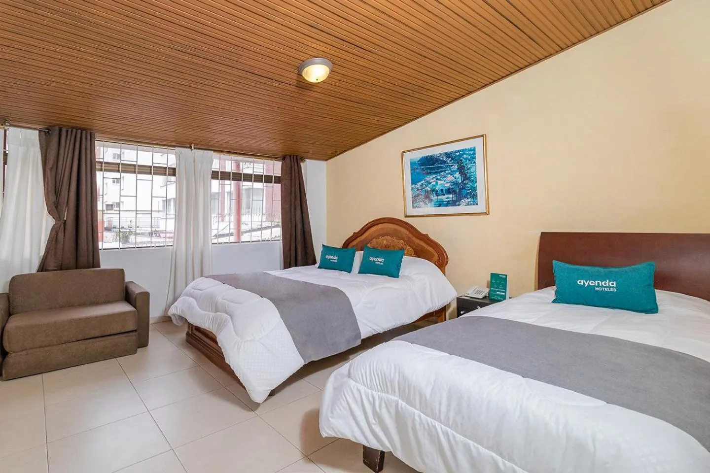 Bed in Hotel Calle 112