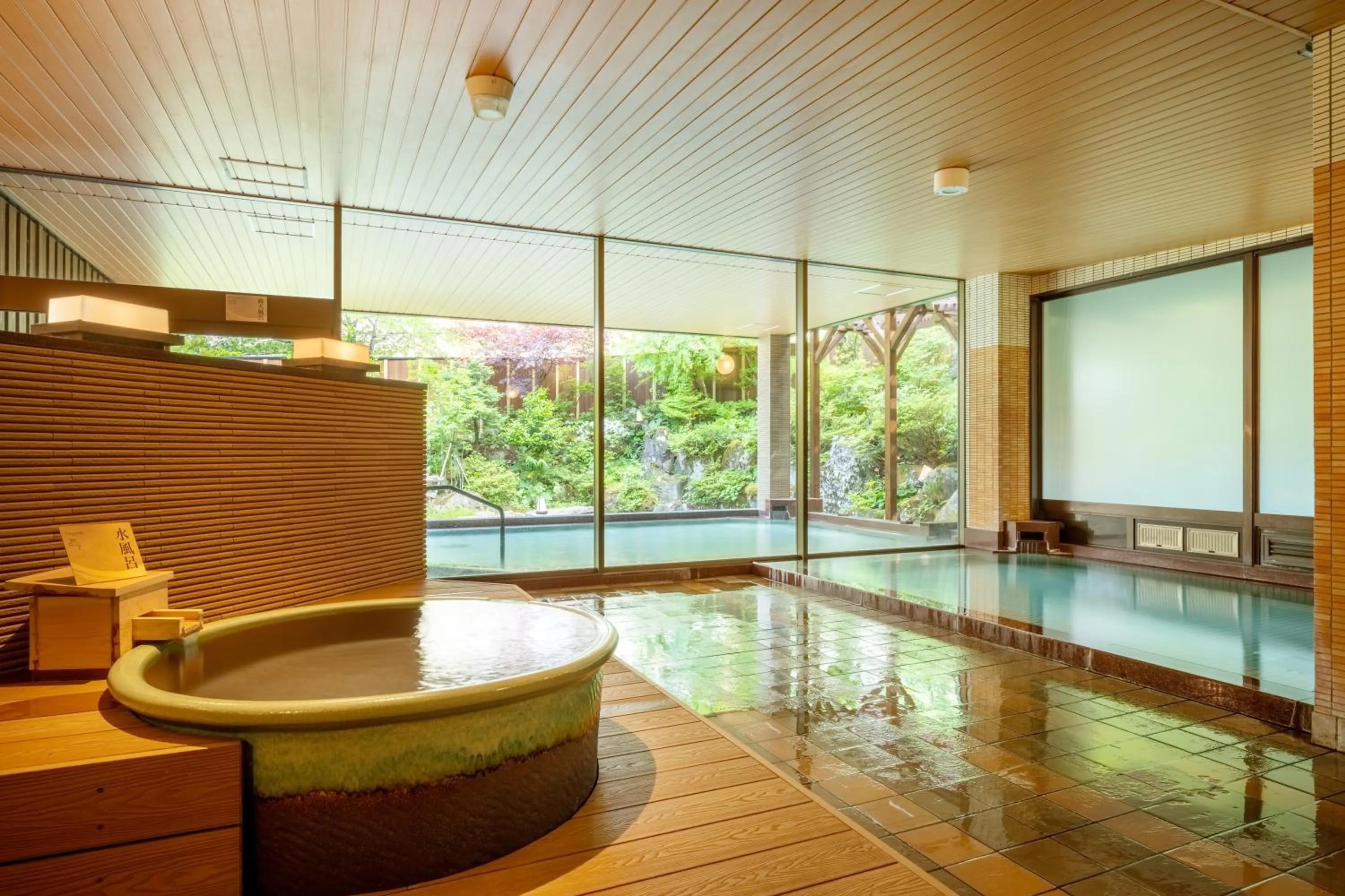 Public Bath in Sansuiso Tsuchiyu Spa