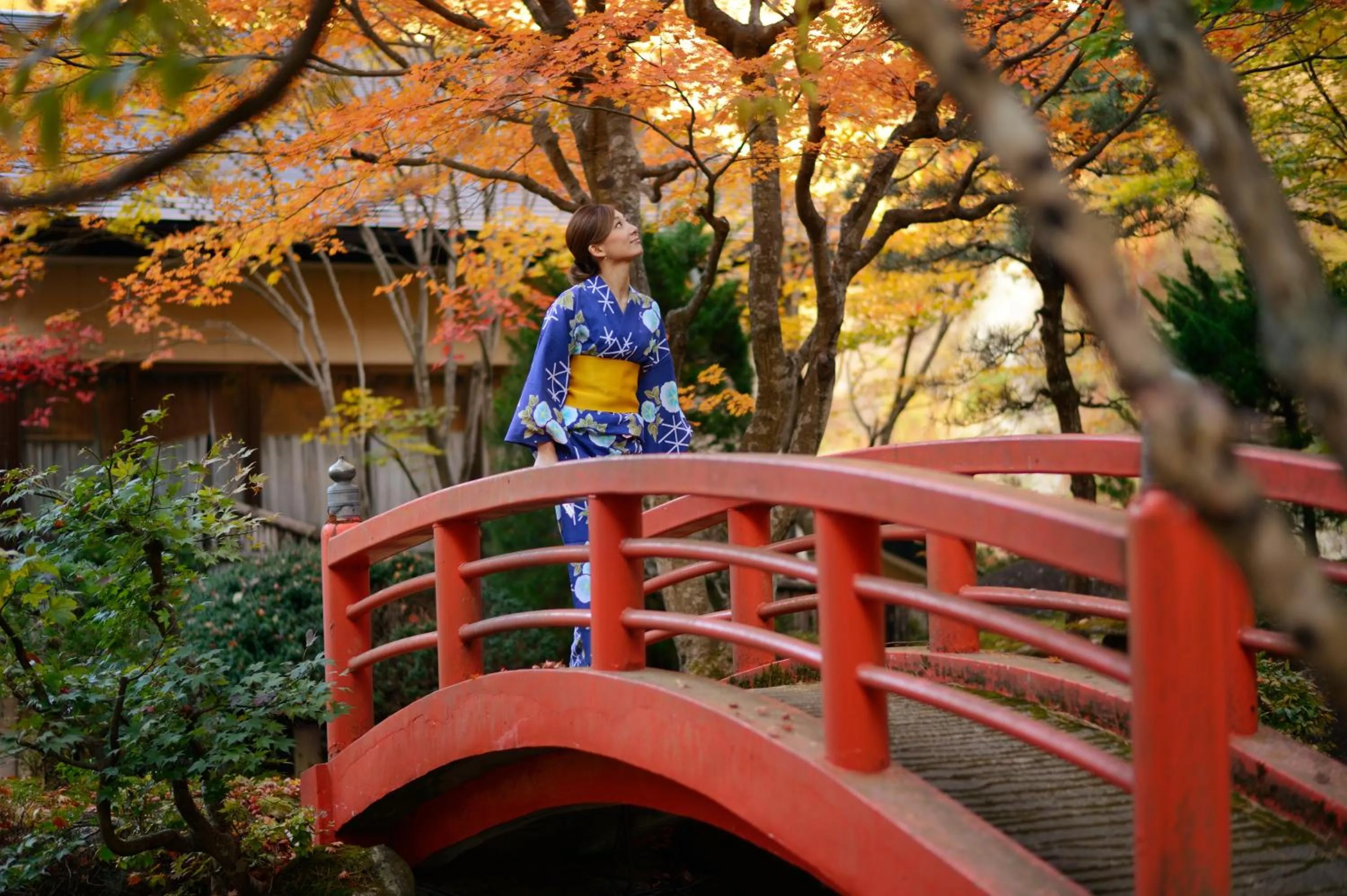 People in Sansuiso Tsuchiyu Spa