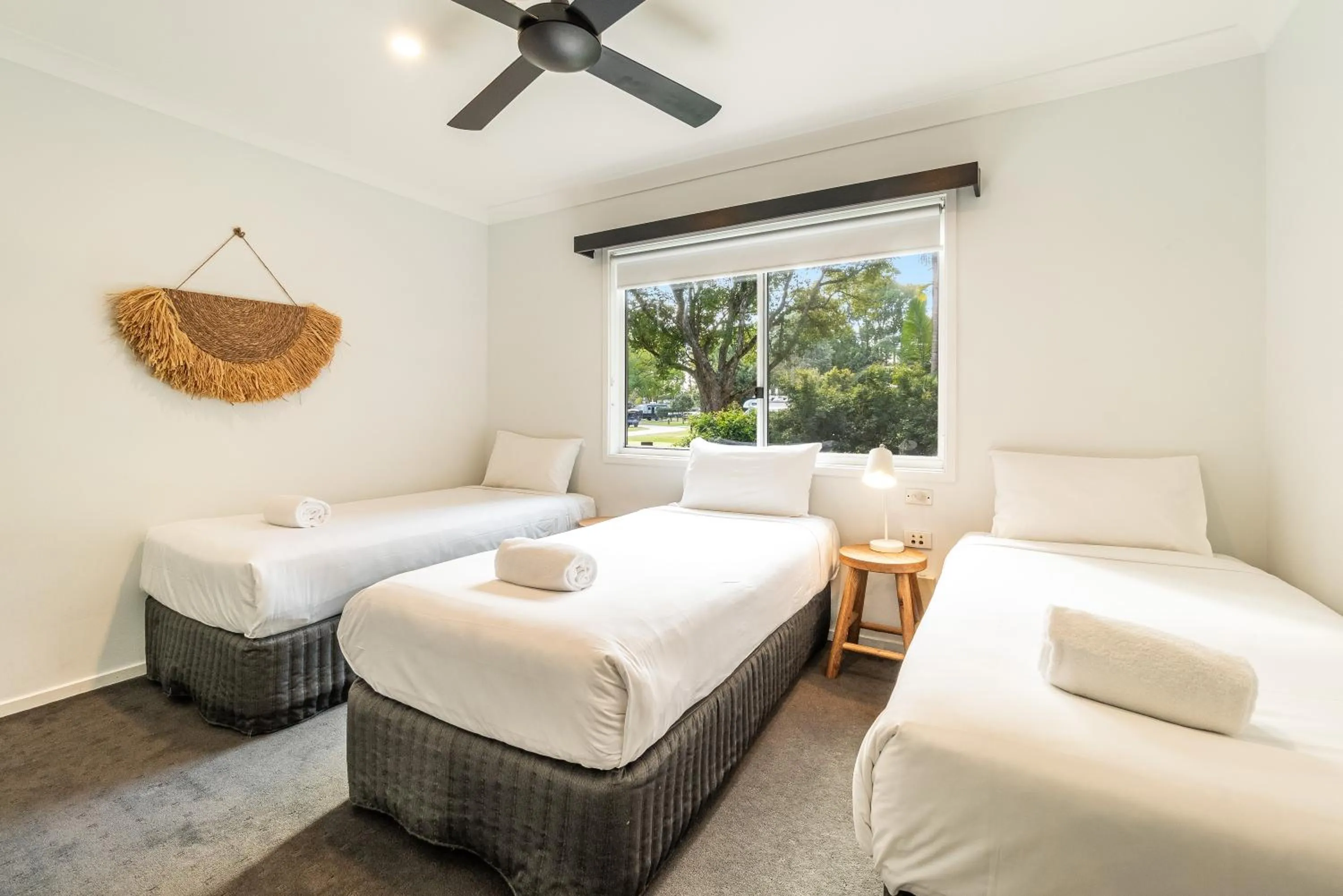 Bed in BIG4 Saltwater Yamba Holiday Park