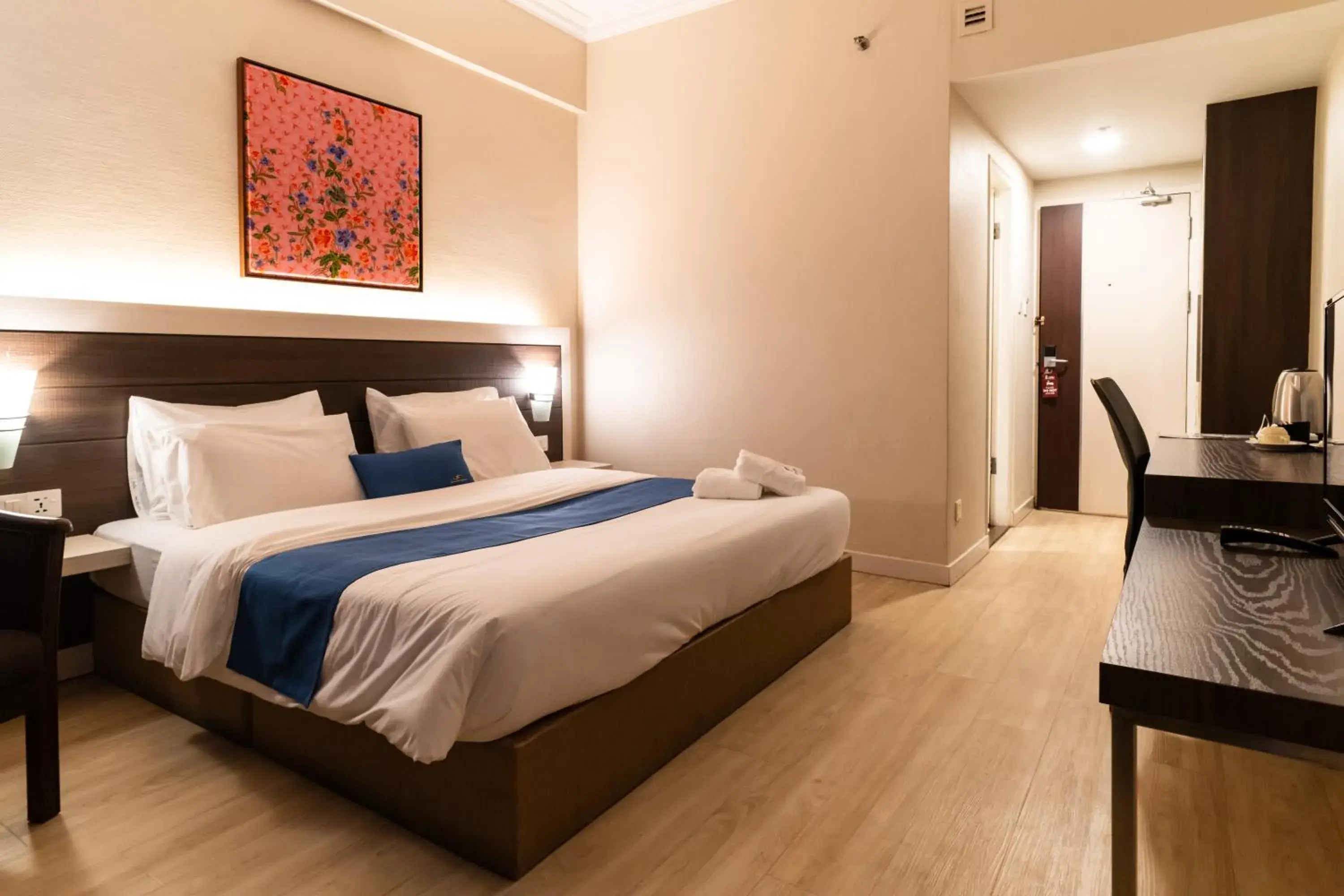 Bed in Somerset Hotel Bed in Somerset Hotel