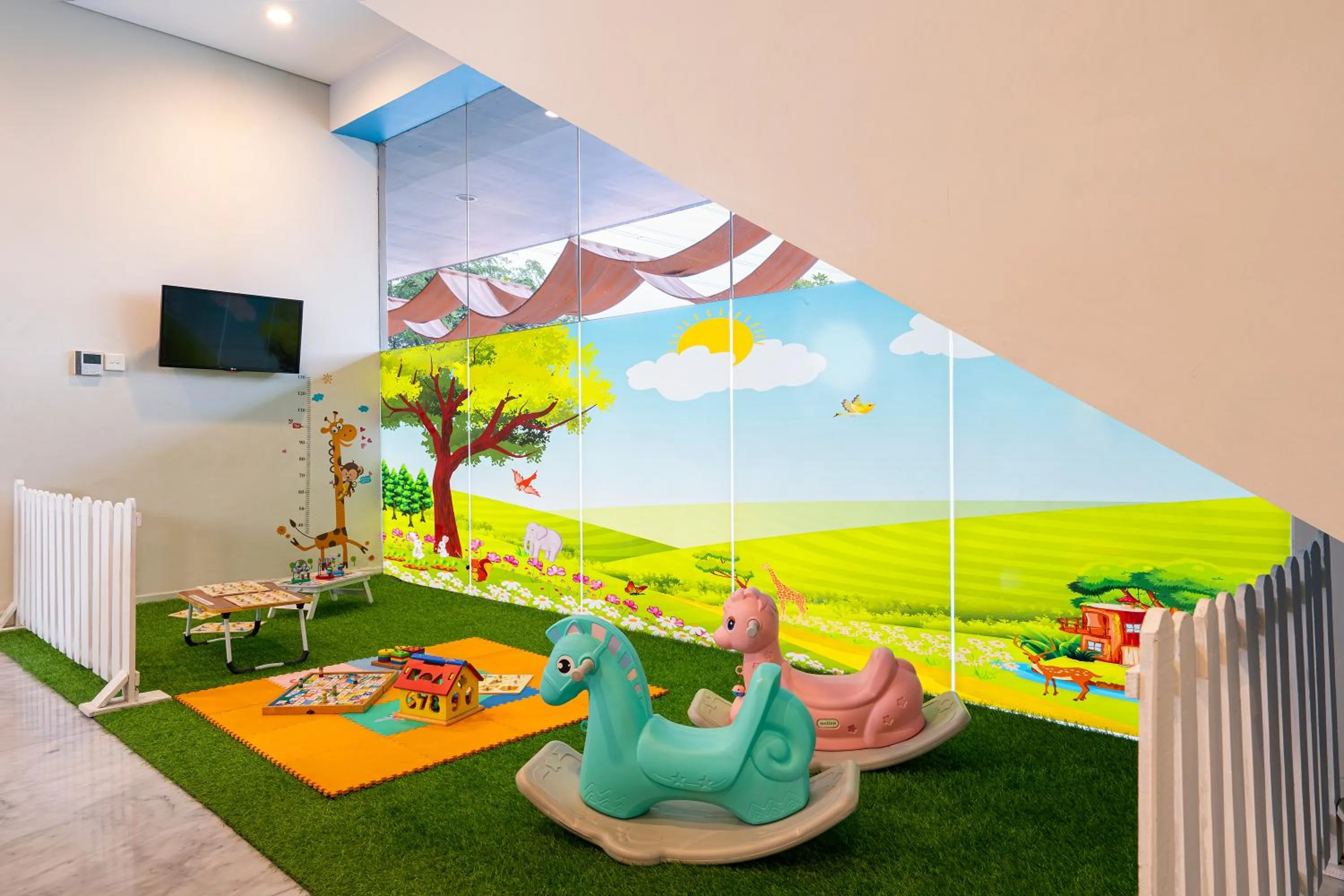 Children play ground in BATIQA Hotel & Apartments Karawang