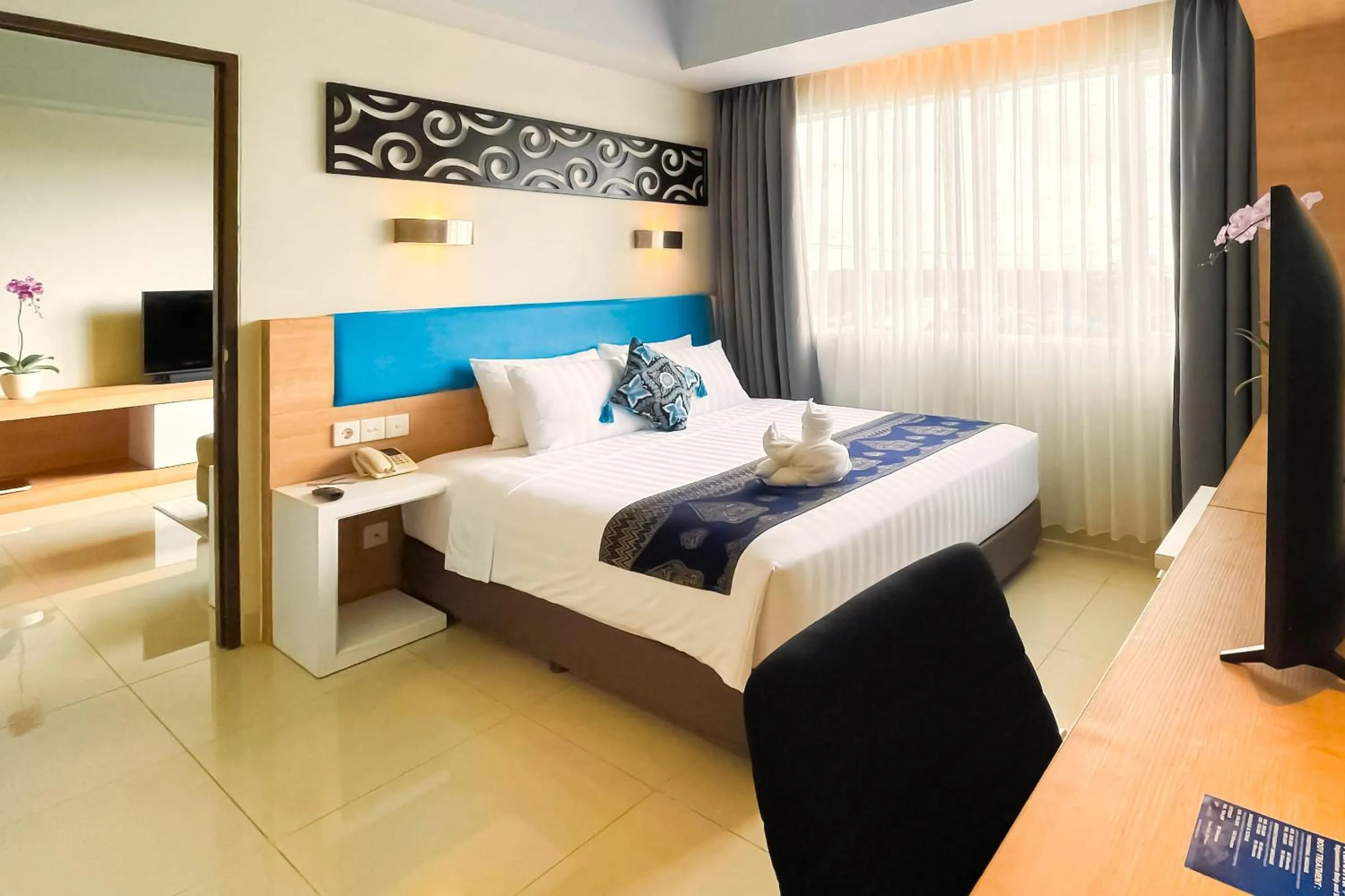 Bedroom, Bed in BATIQA Hotel & Apartments Karawang