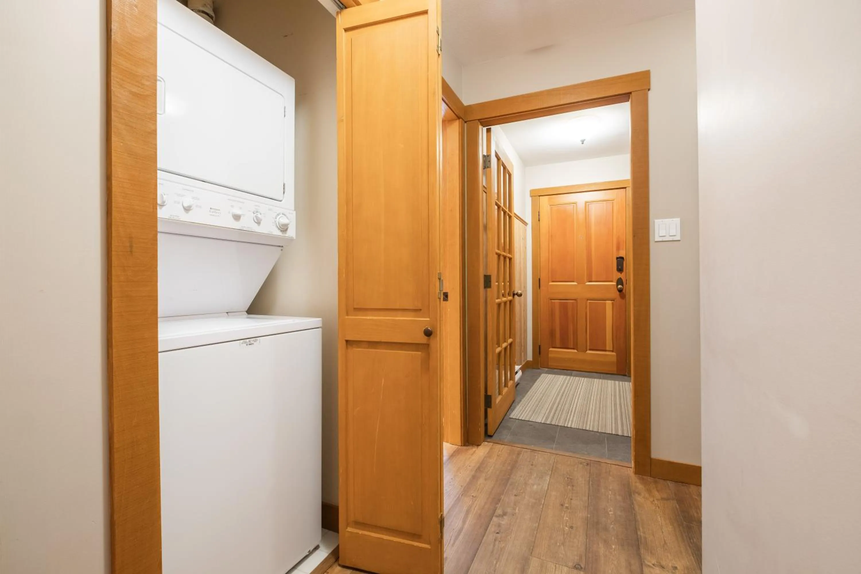 washing machine in Mountain Star by Outpost Whistler