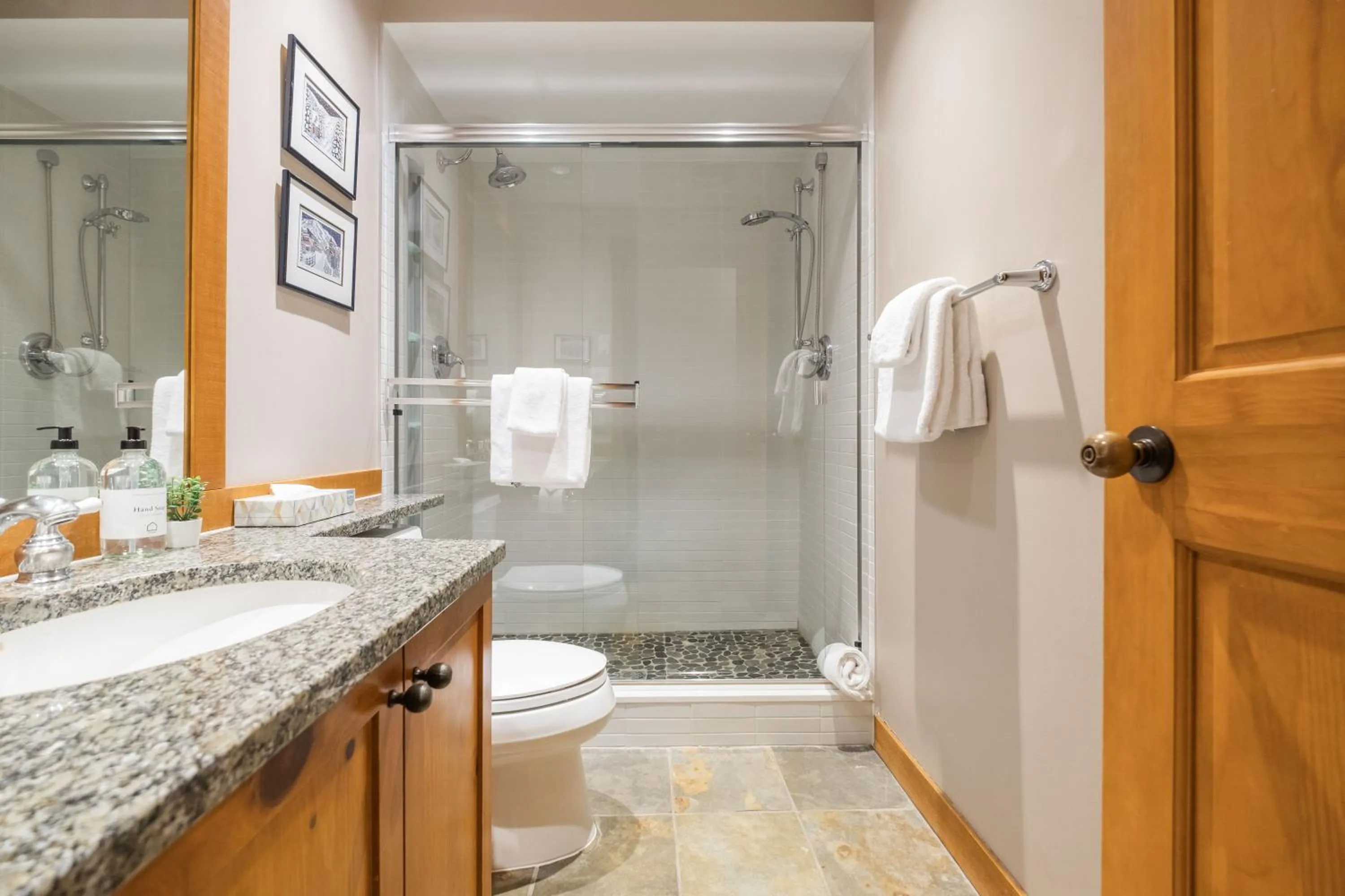 Shower in Mountain Star by Outpost Whistler