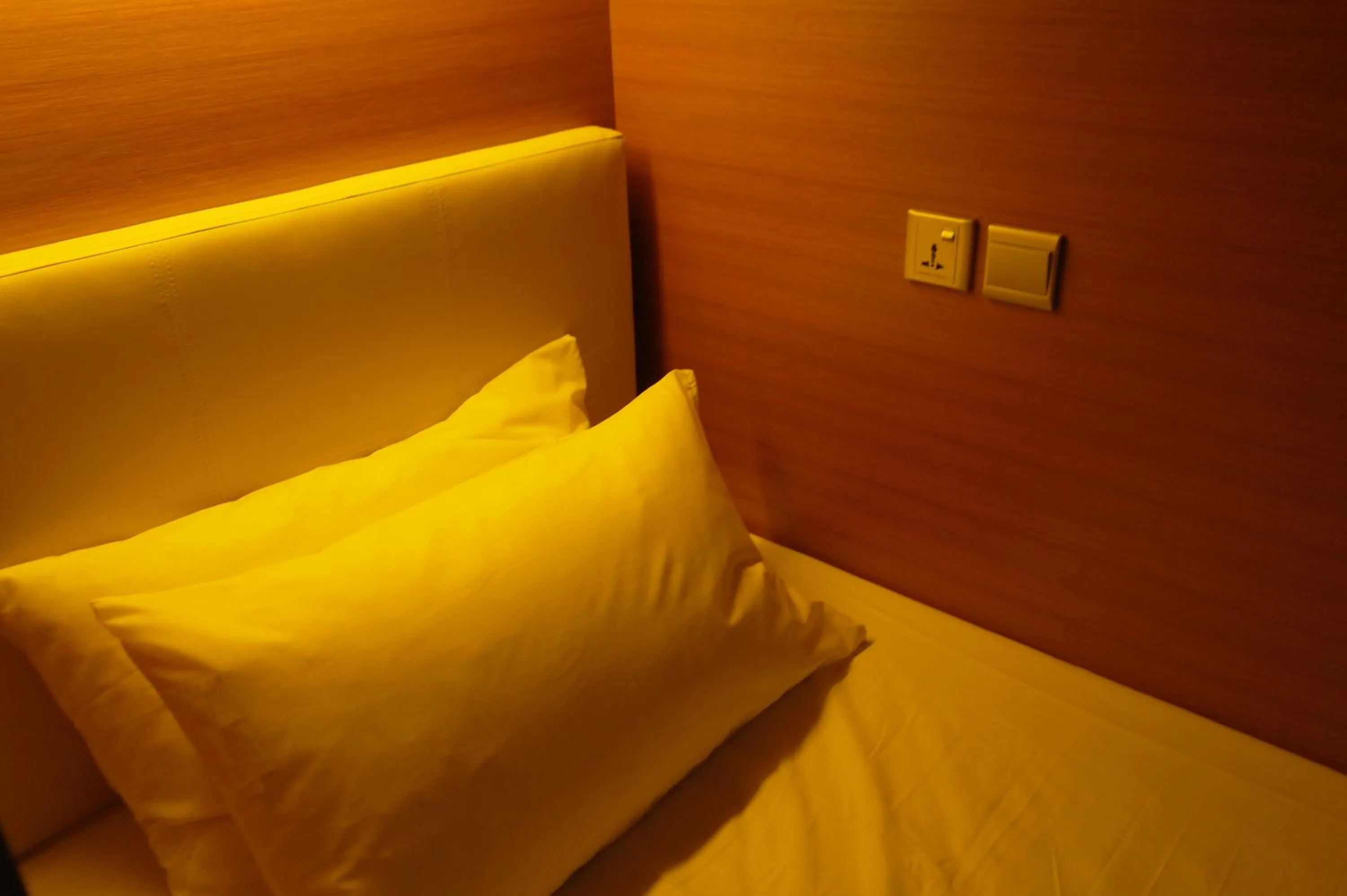 Bed in Chic Capsule Otel